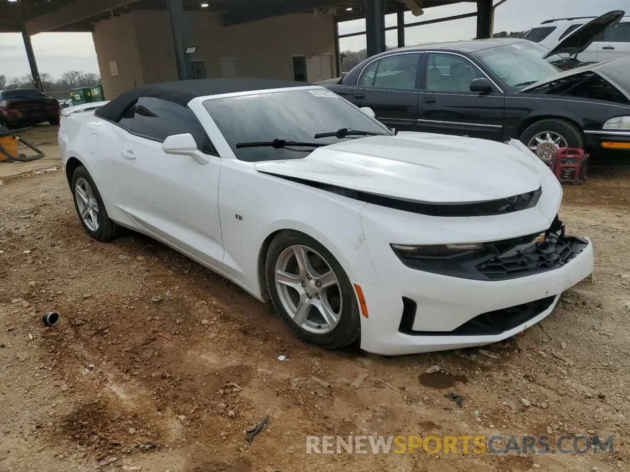 4 Photograph of a damaged car 1G1FB3DS0K0107451 CHEVROLET CAMARO 2019