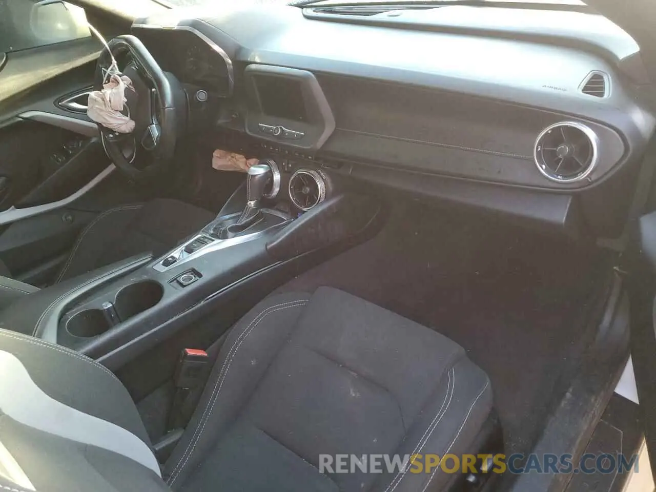8 Photograph of a damaged car 1G1FB3DS0K0107451 CHEVROLET CAMARO 2019