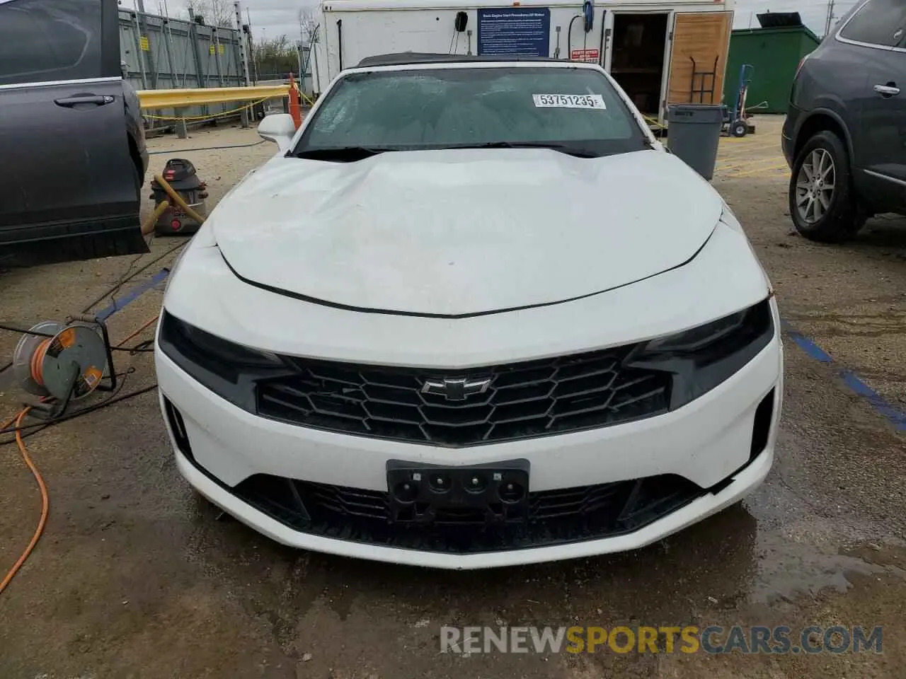 5 Photograph of a damaged car 1G1FB3DS0K0117445 CHEVROLET CAMARO 2019