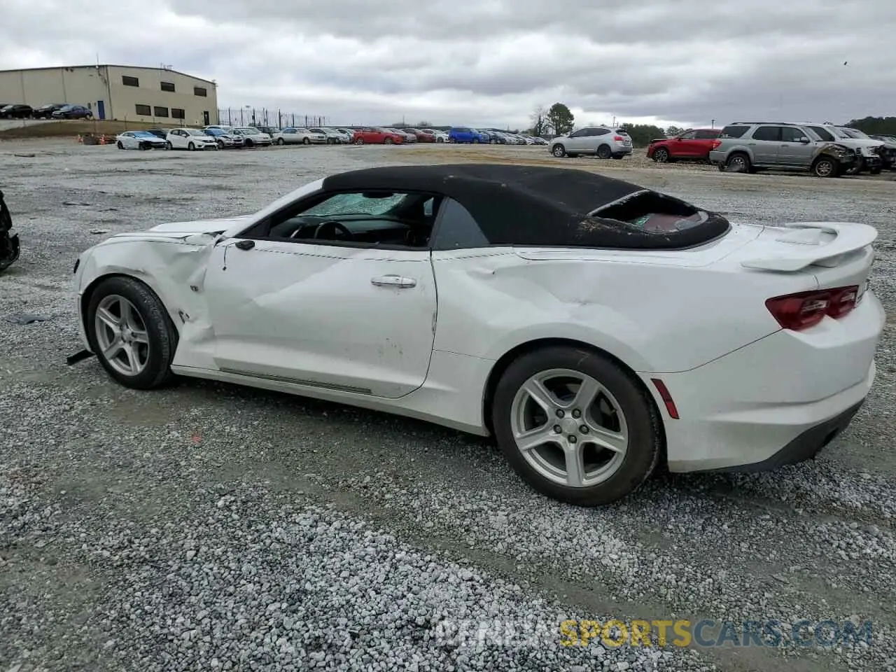 2 Photograph of a damaged car 1G1FB3DS0K0121544 CHEVROLET CAMARO 2019