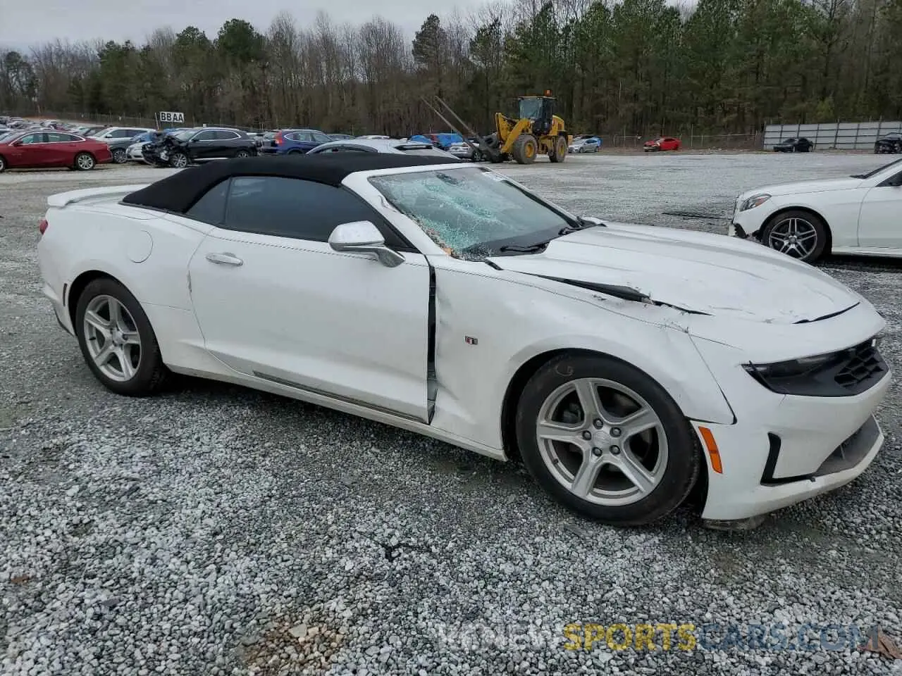4 Photograph of a damaged car 1G1FB3DS0K0121544 CHEVROLET CAMARO 2019