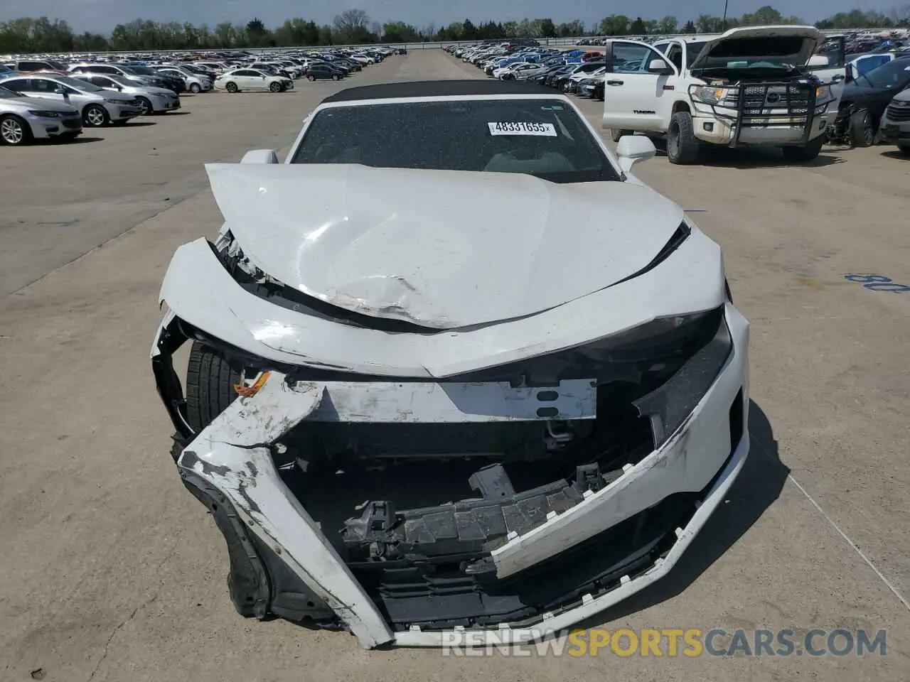 5 Photograph of a damaged car 1G1FB3DS0K0124332 CHEVROLET CAMARO 2019
