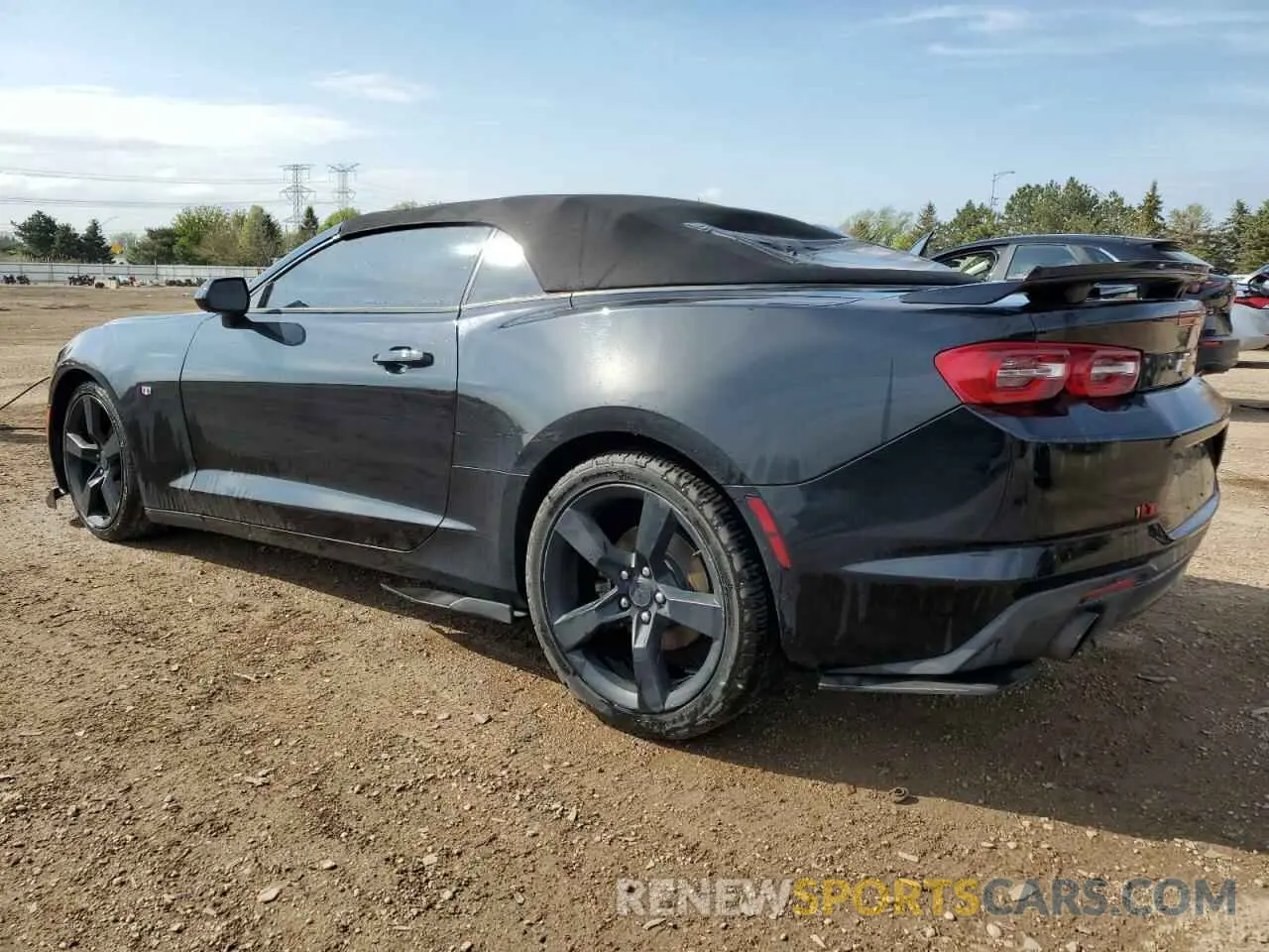 2 Photograph of a damaged car 1G1FB3DS0K0127179 CHEVROLET CAMARO 2019