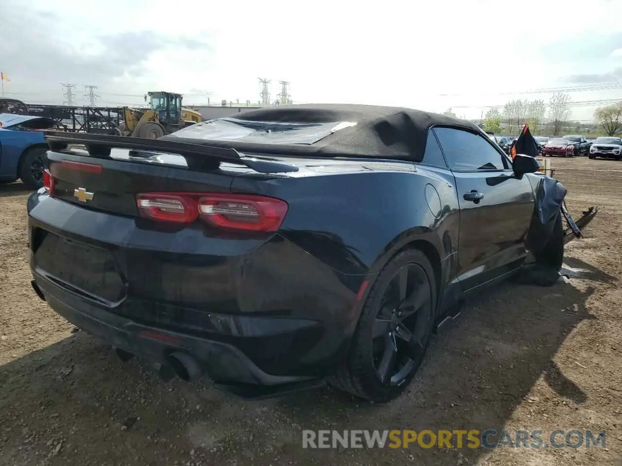 3 Photograph of a damaged car 1G1FB3DS0K0127179 CHEVROLET CAMARO 2019