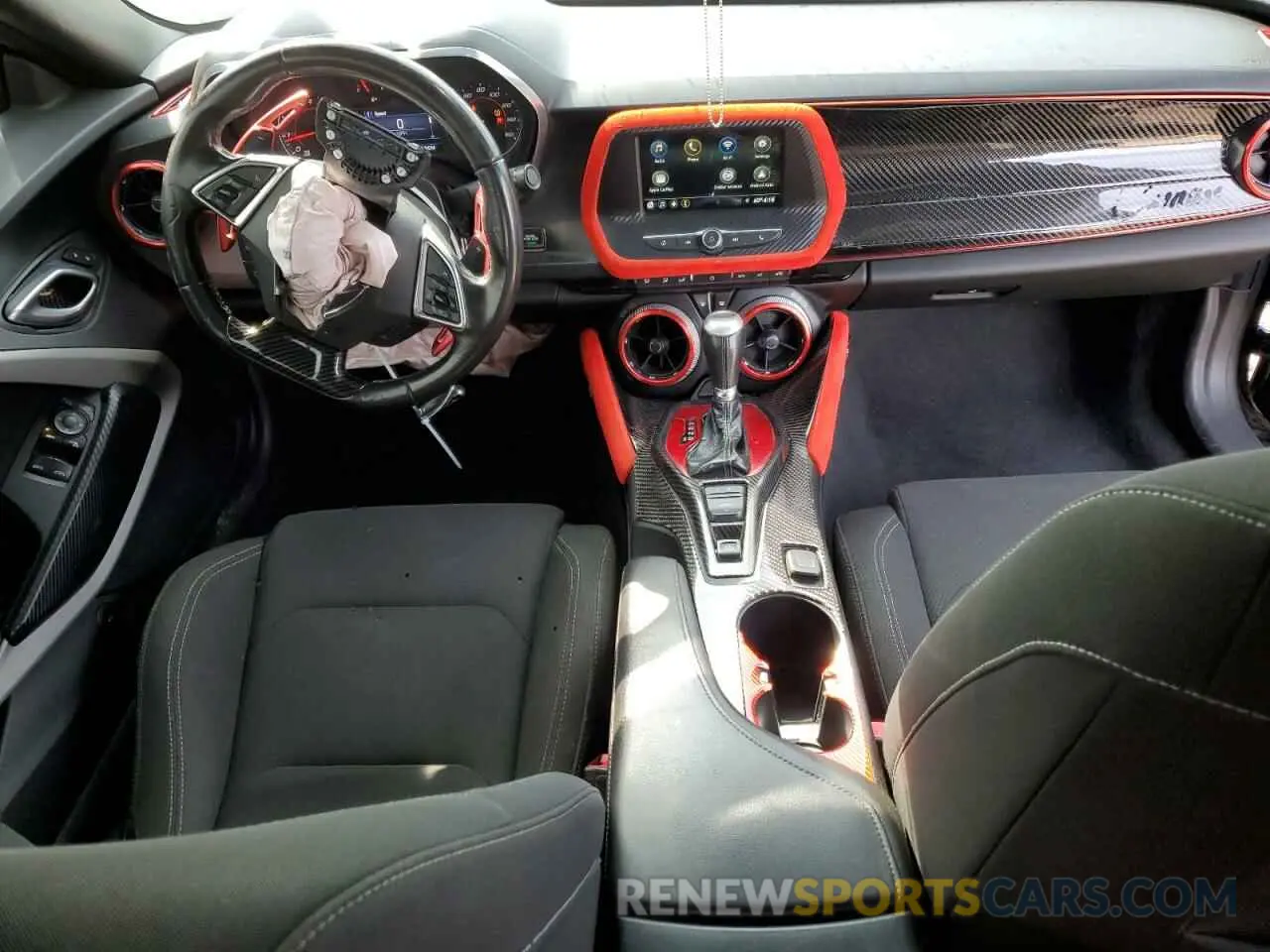 8 Photograph of a damaged car 1G1FB3DS0K0127179 CHEVROLET CAMARO 2019