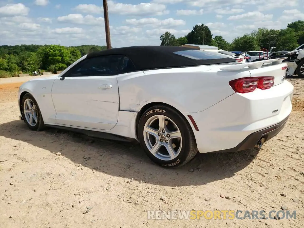 2 Photograph of a damaged car 1G1FB3DS0K0145777 CHEVROLET CAMARO 2019