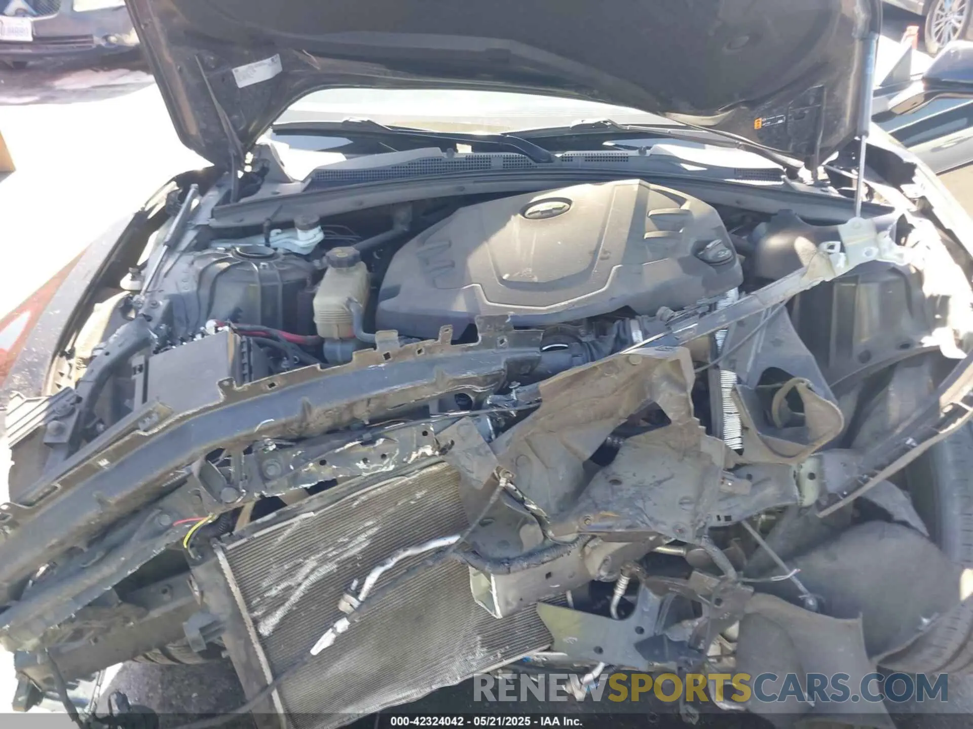 10 Photograph of a damaged car 1G1FB3DS0K0153684 CHEVROLET CAMARO 2019