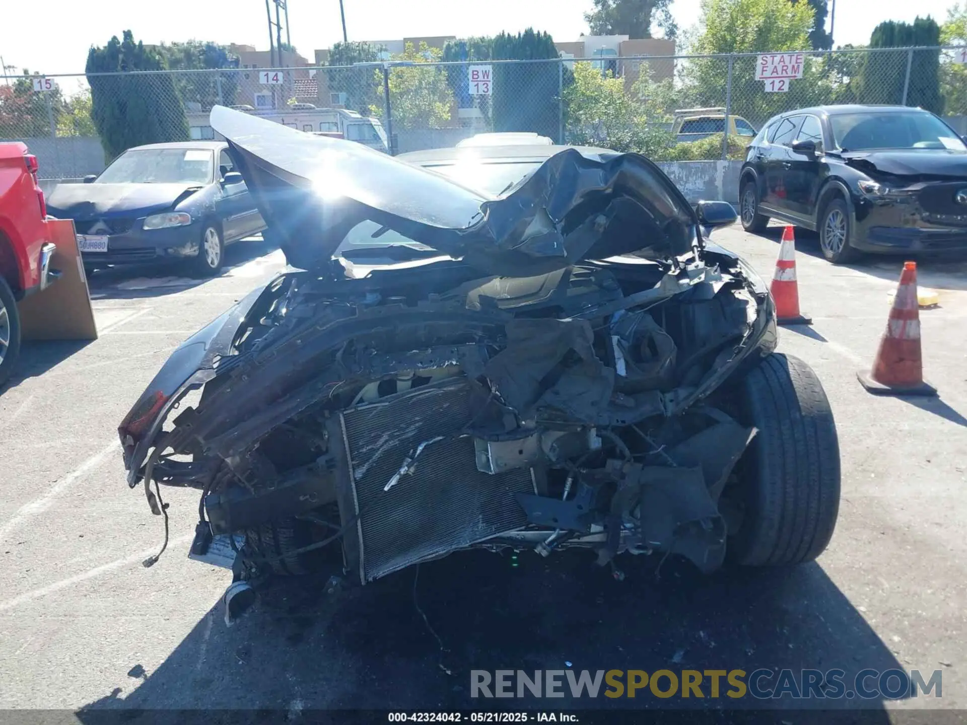 13 Photograph of a damaged car 1G1FB3DS0K0153684 CHEVROLET CAMARO 2019