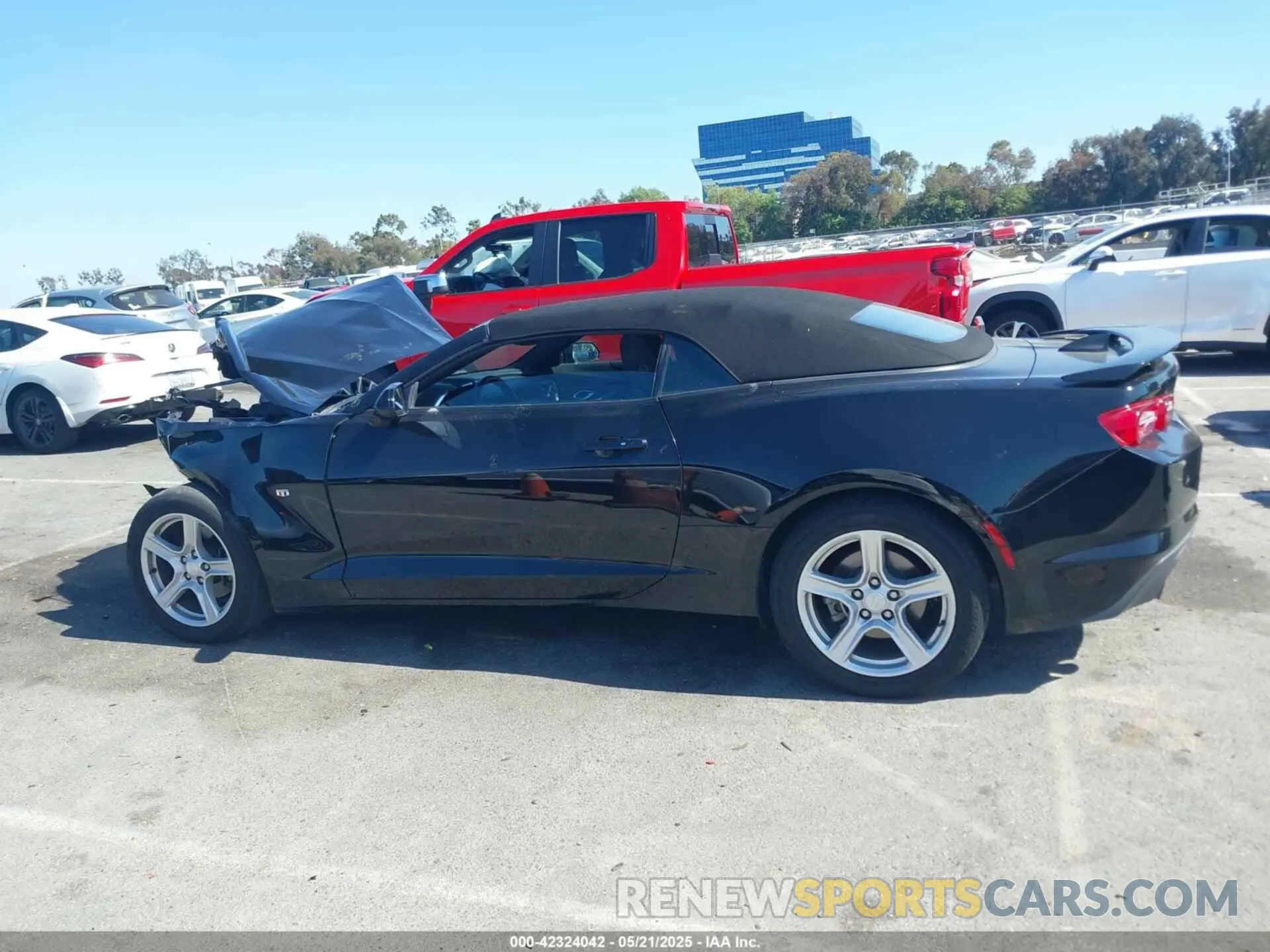 15 Photograph of a damaged car 1G1FB3DS0K0153684 CHEVROLET CAMARO 2019