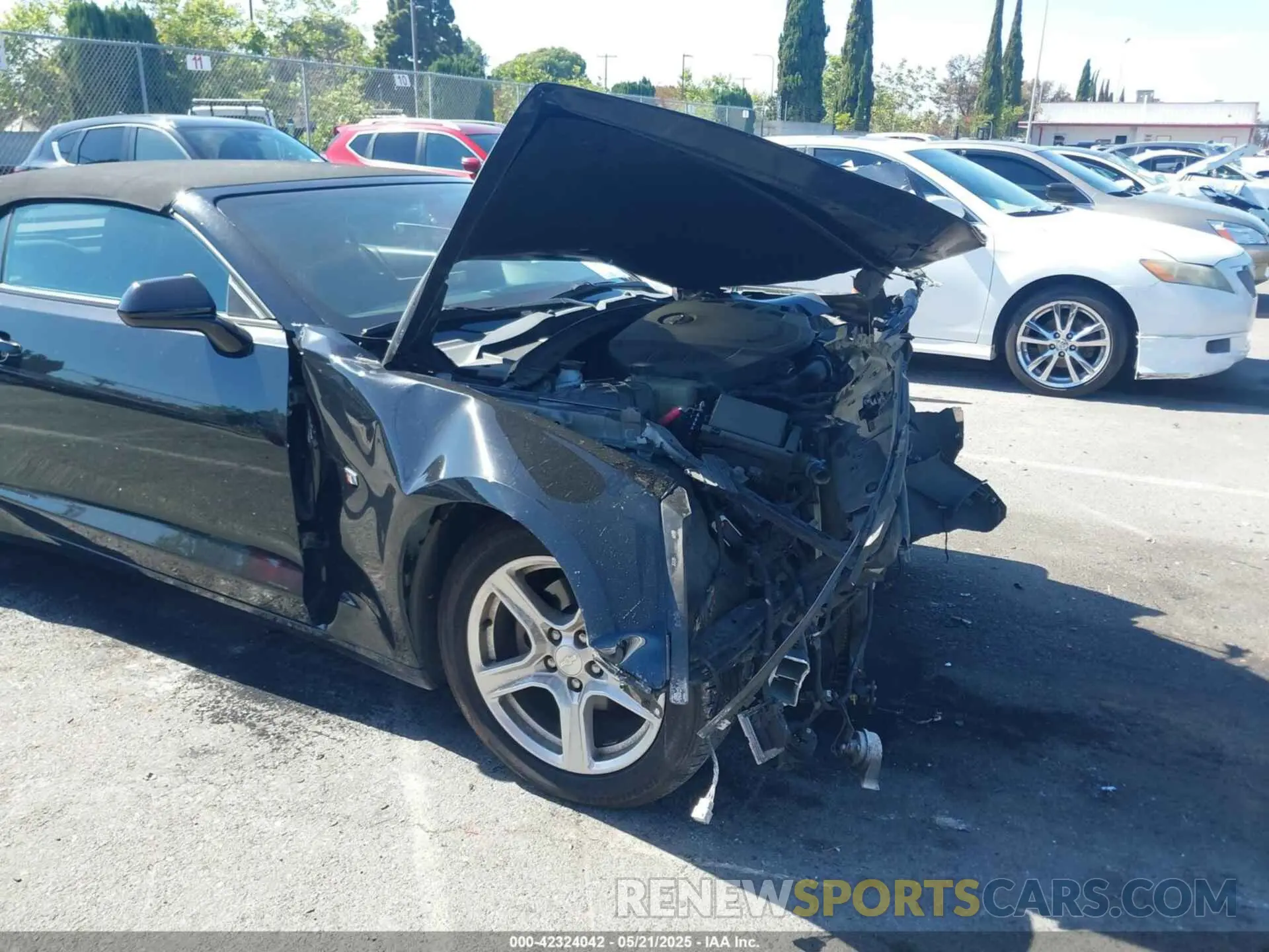 18 Photograph of a damaged car 1G1FB3DS0K0153684 CHEVROLET CAMARO 2019