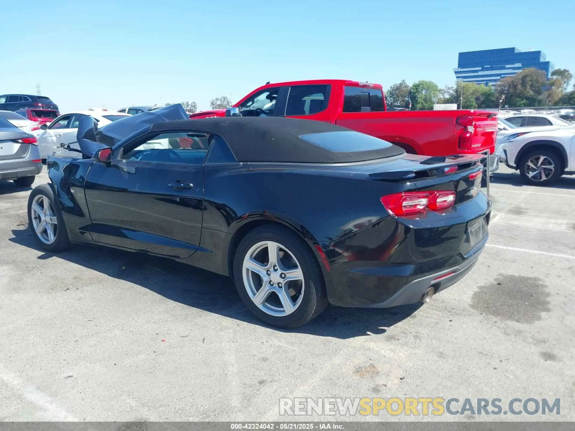 3 Photograph of a damaged car 1G1FB3DS0K0153684 CHEVROLET CAMARO 2019