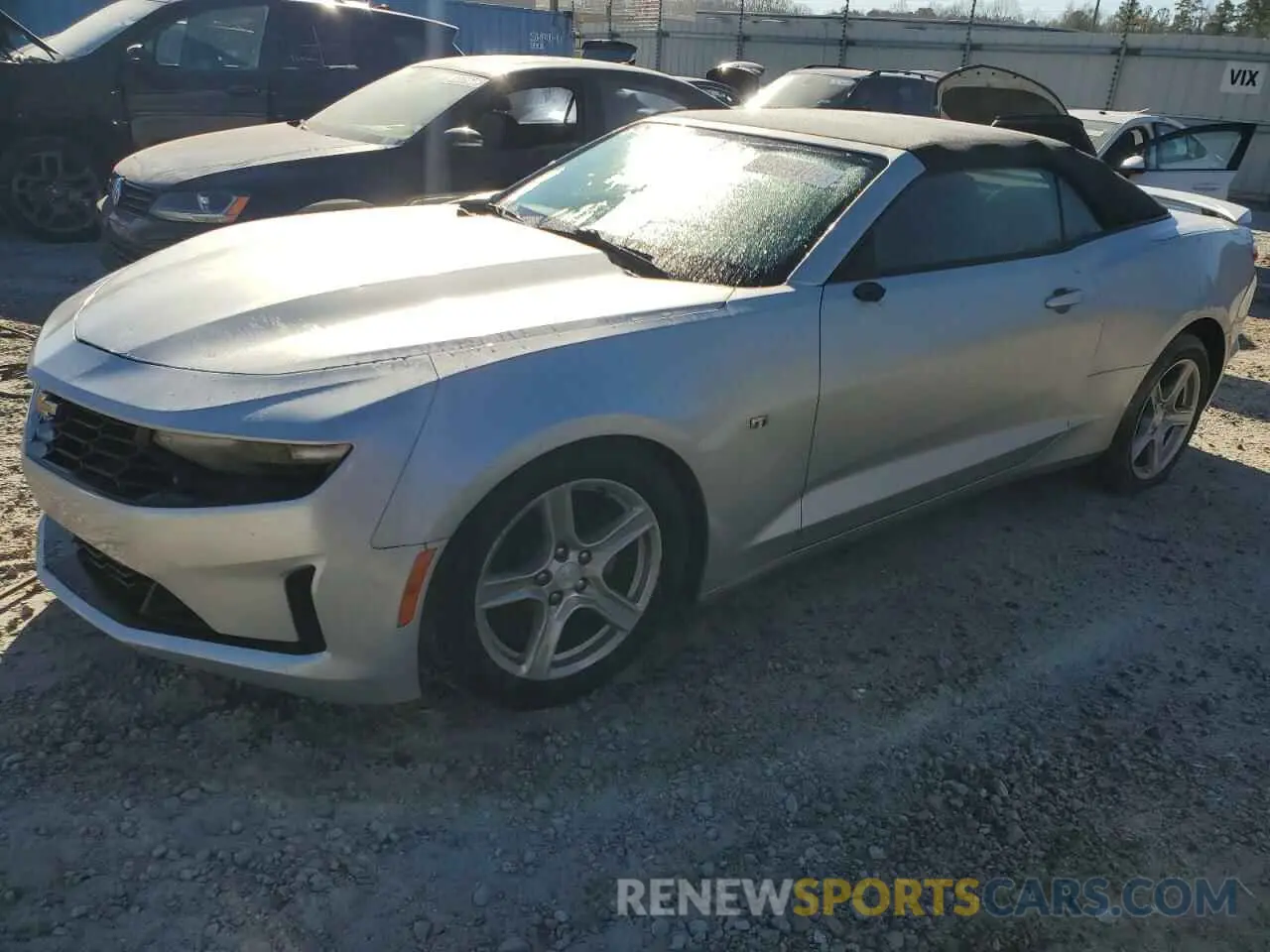 1 Photograph of a damaged car 1G1FB3DS5K0122690 CHEVROLET CAMARO 2019