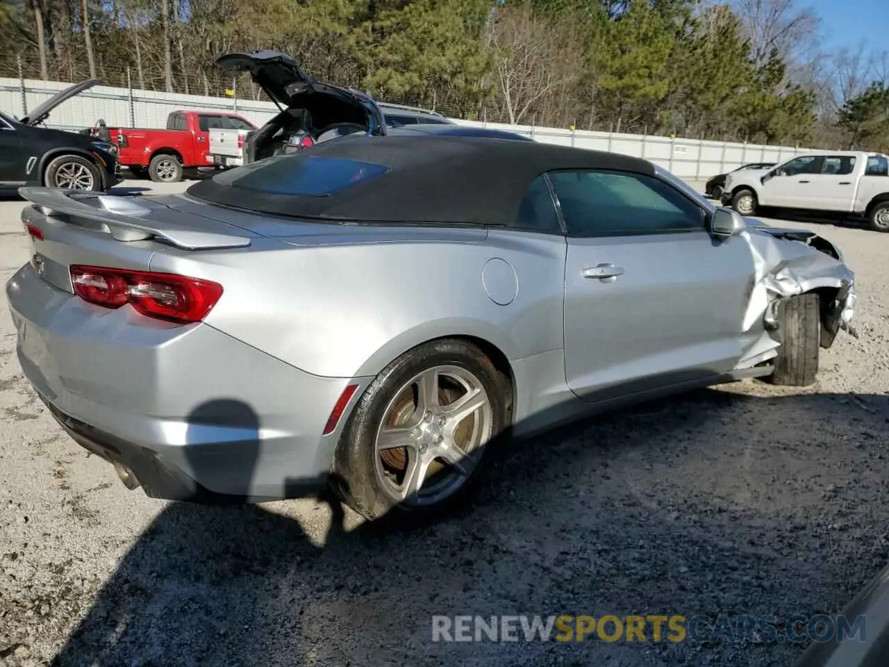 3 Photograph of a damaged car 1G1FB3DS5K0122690 CHEVROLET CAMARO 2019