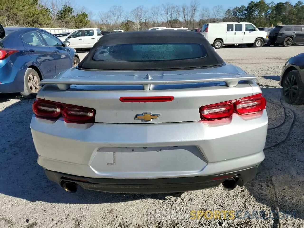 6 Photograph of a damaged car 1G1FB3DS5K0122690 CHEVROLET CAMARO 2019
