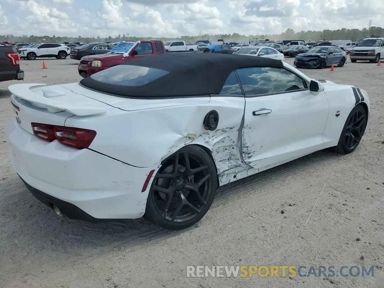 3 Photograph of a damaged car 1G1FB3DS5K0151249 CHEVROLET CAMARO 2019