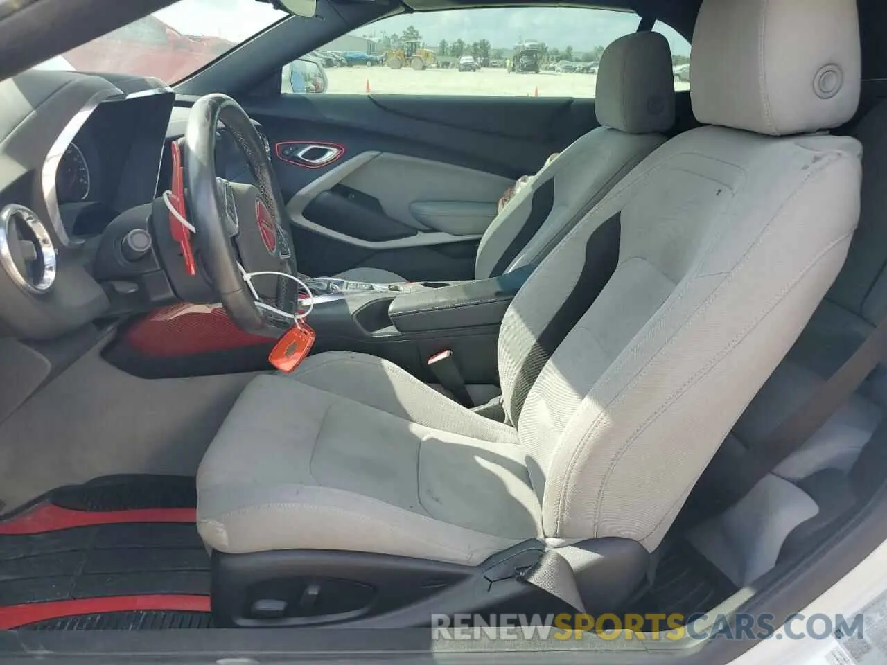 7 Photograph of a damaged car 1G1FB3DS5K0151249 CHEVROLET CAMARO 2019