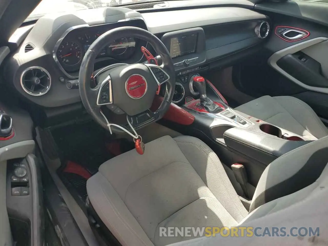 8 Photograph of a damaged car 1G1FB3DS5K0151249 CHEVROLET CAMARO 2019