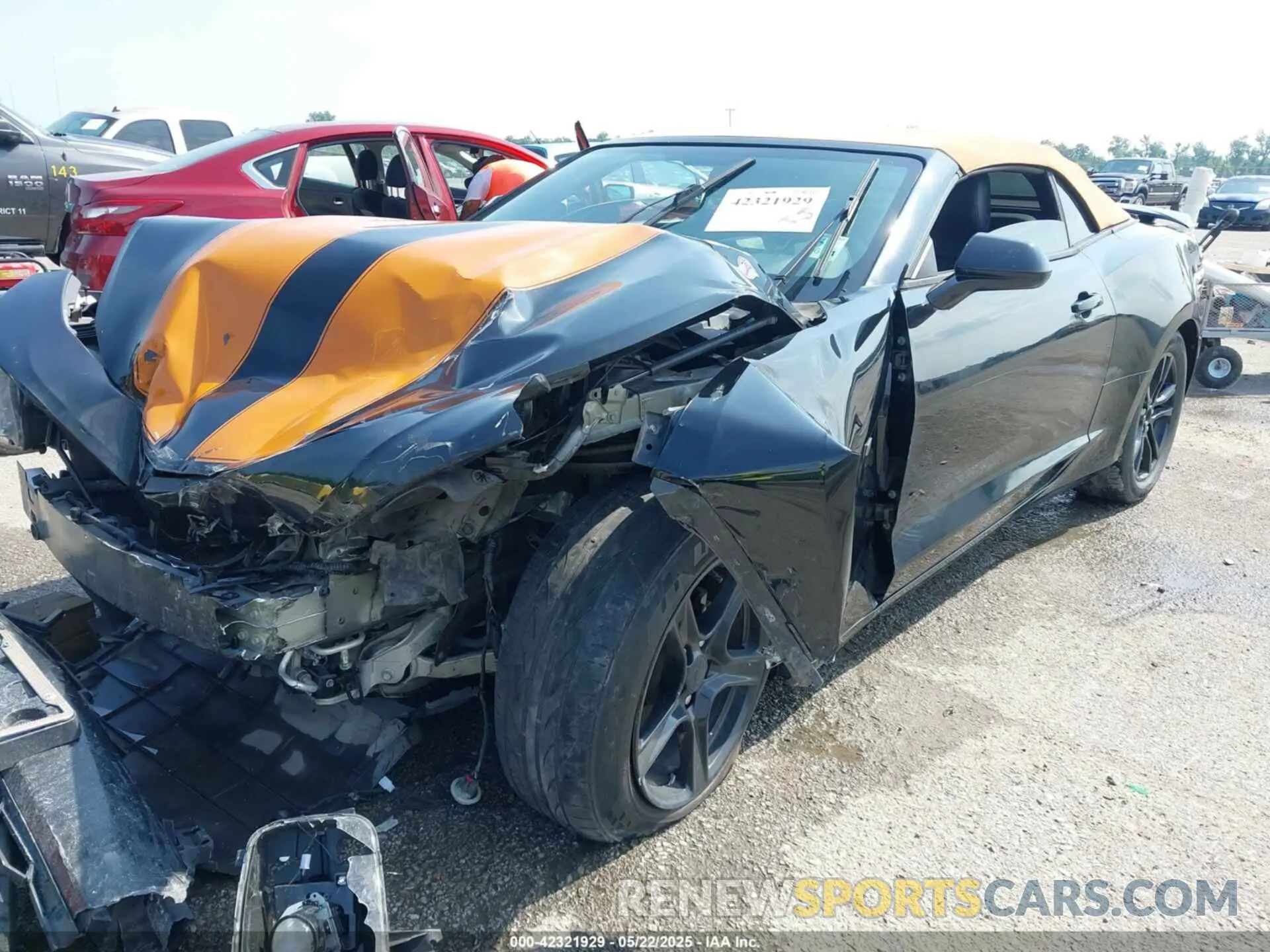 2 Photograph of a damaged car 1G1FB3DS6K0107096 CHEVROLET CAMARO 2019