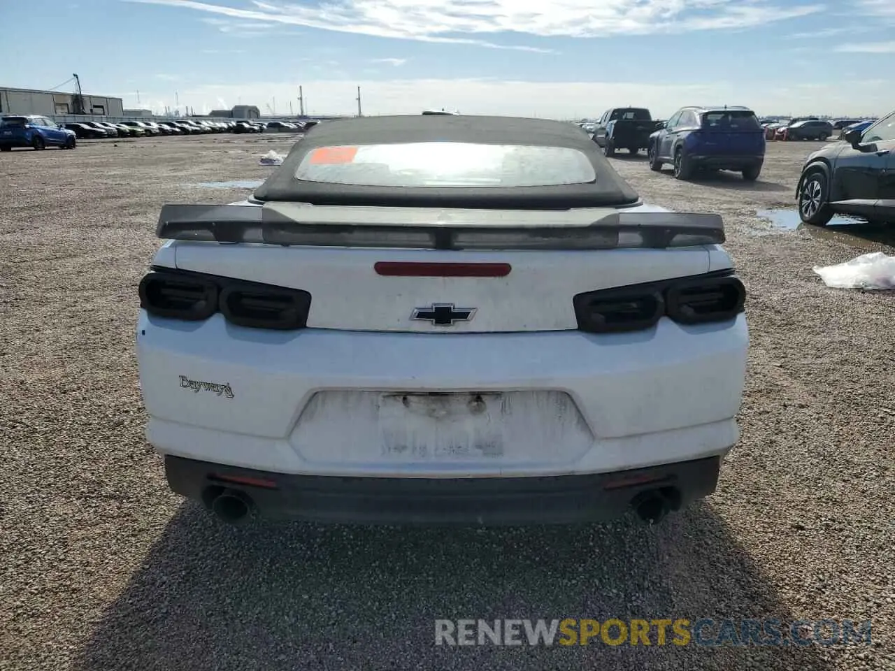 6 Photograph of a damaged car 1G1FB3DS6K0137151 CHEVROLET CAMARO 2019