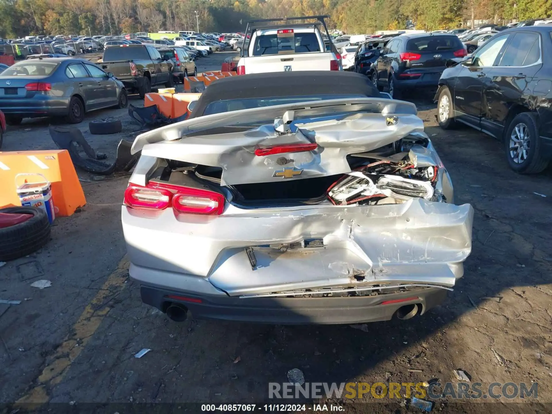 16 Photograph of a damaged car 1G1FB3DS7K0124988 CHEVROLET CAMARO 2019