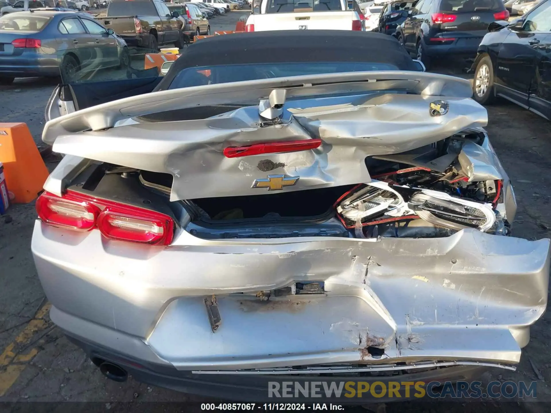 6 Photograph of a damaged car 1G1FB3DS7K0124988 CHEVROLET CAMARO 2019