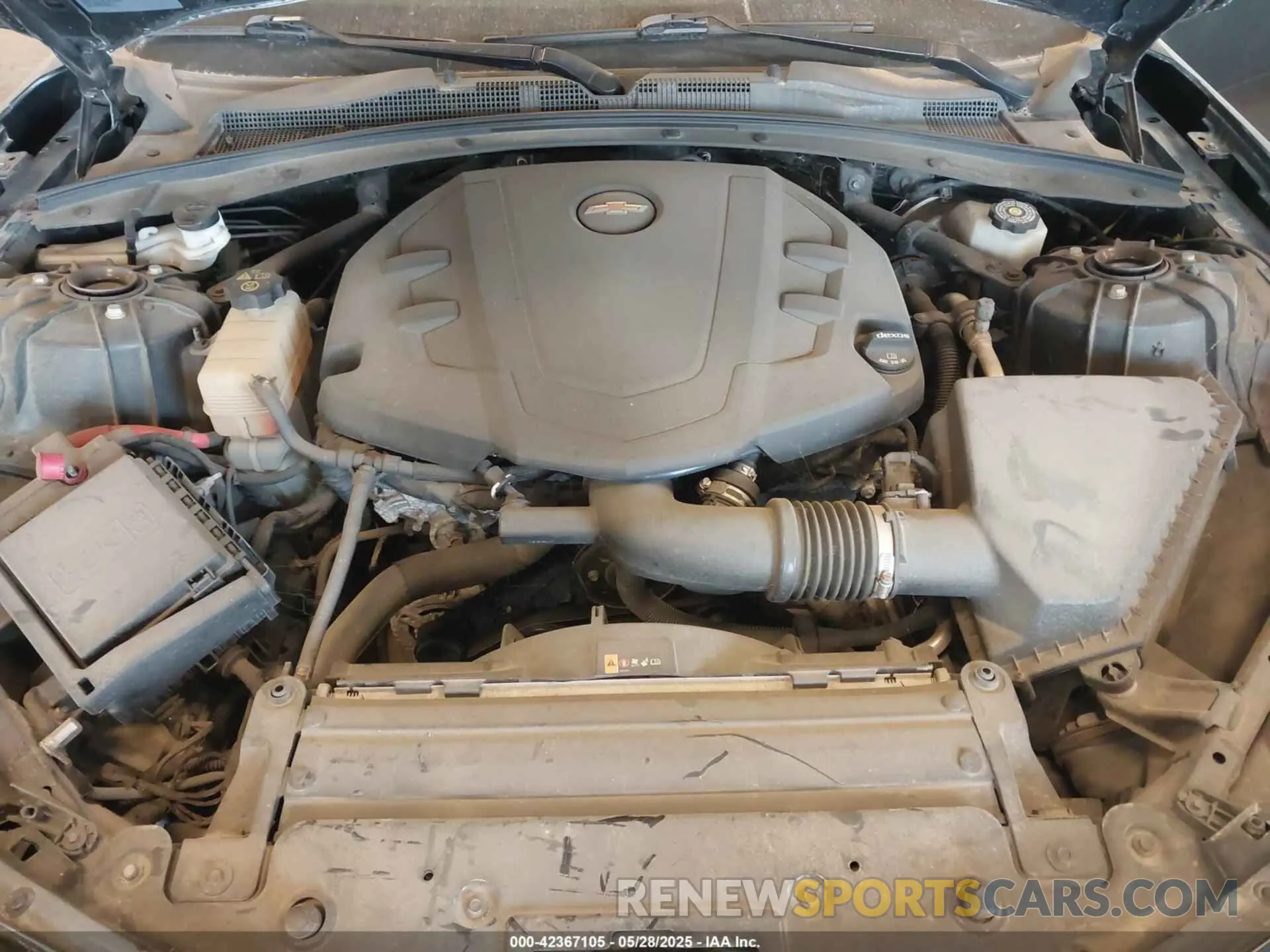 10 Photograph of a damaged car 1G1FB3DS8K0109447 CHEVROLET CAMARO 2019