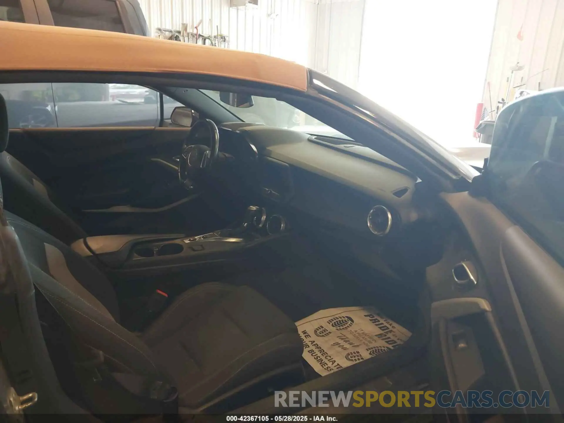 5 Photograph of a damaged car 1G1FB3DS8K0109447 CHEVROLET CAMARO 2019