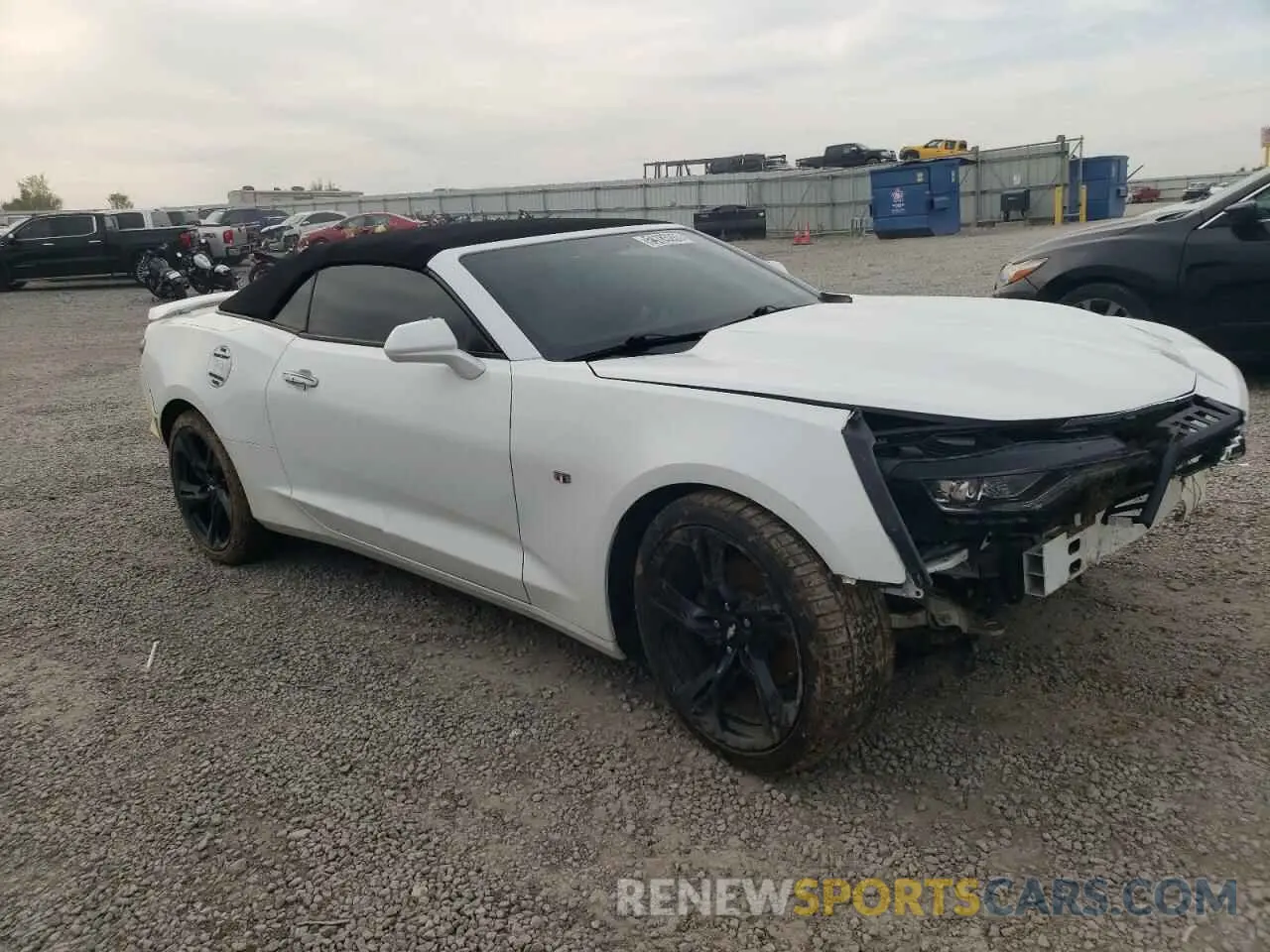 4 Photograph of a damaged car 1G1FB3DS8K0129665 CHEVROLET CAMARO 2019