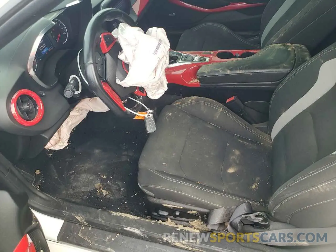 7 Photograph of a damaged car 1G1FB3DS8K0129665 CHEVROLET CAMARO 2019