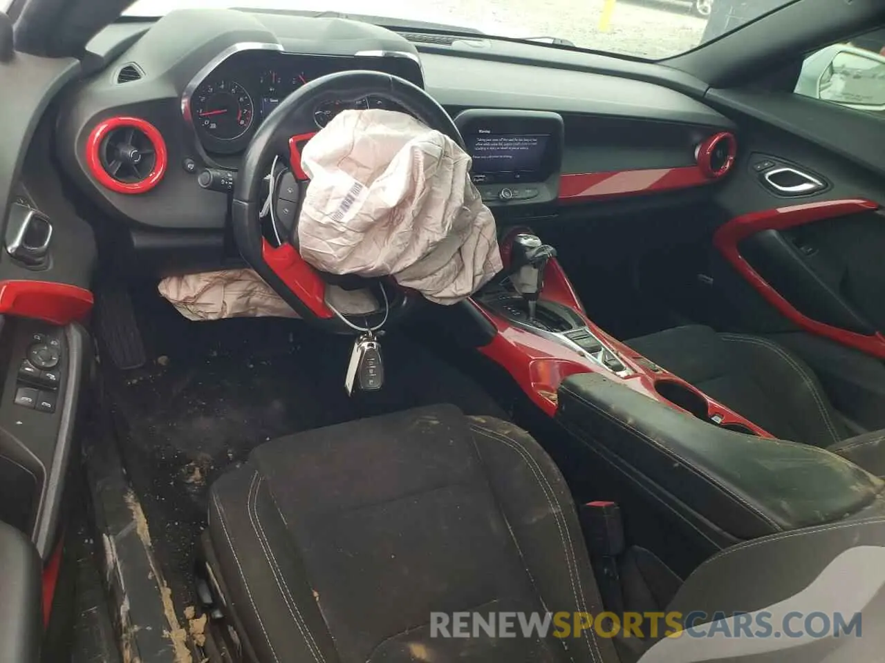 8 Photograph of a damaged car 1G1FB3DS8K0129665 CHEVROLET CAMARO 2019