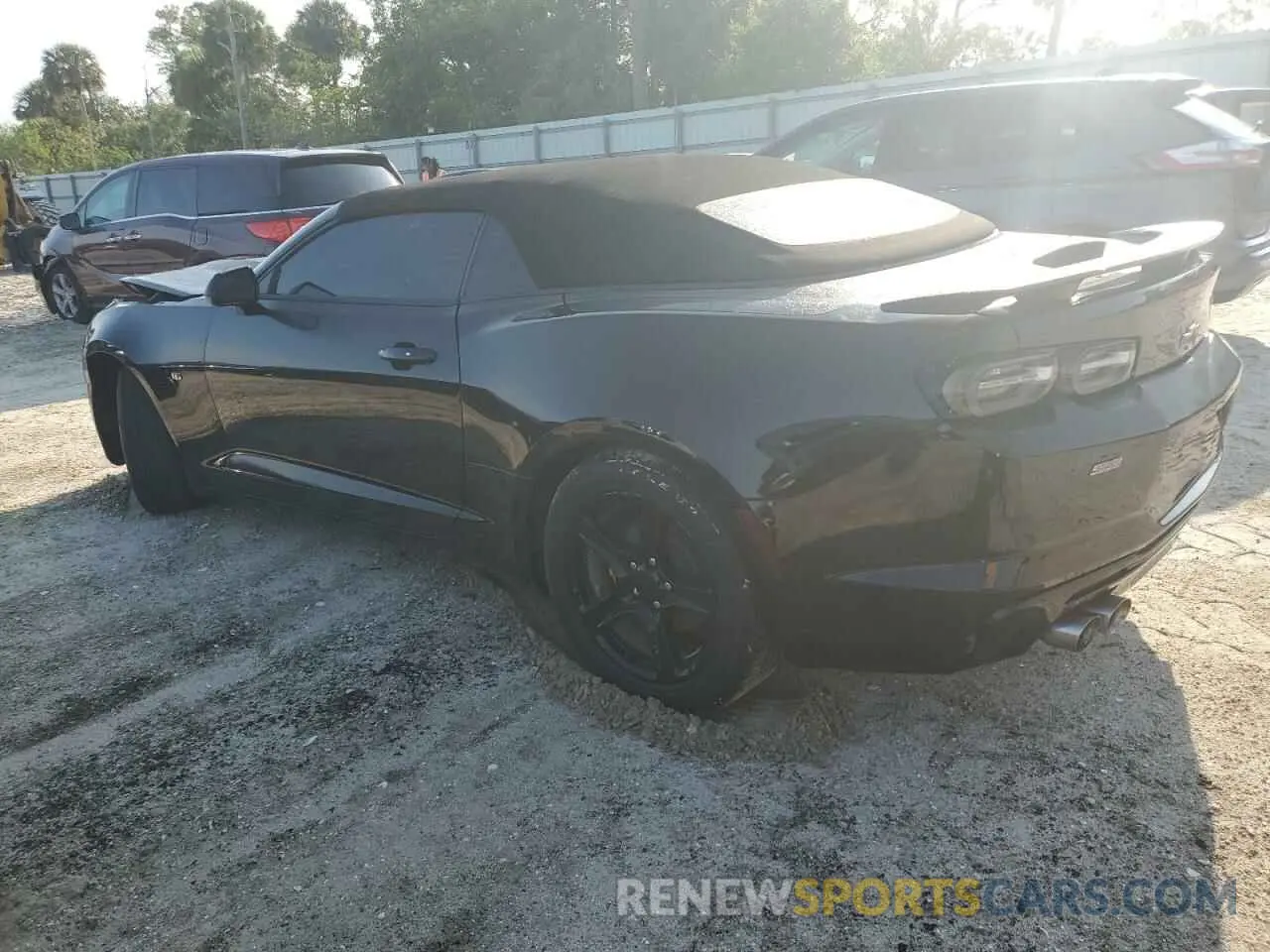 2 Photograph of a damaged car 1G1FB3DS9K0120019 CHEVROLET CAMARO 2019