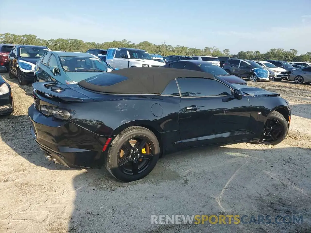 3 Photograph of a damaged car 1G1FB3DS9K0120019 CHEVROLET CAMARO 2019