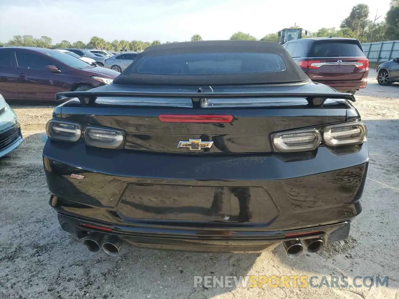 6 Photograph of a damaged car 1G1FB3DS9K0120019 CHEVROLET CAMARO 2019