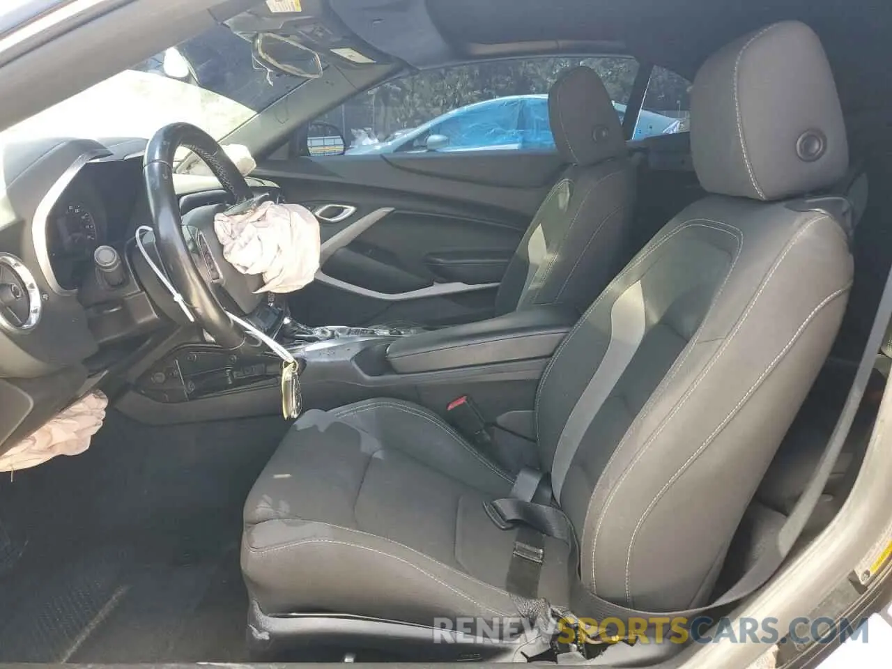 7 Photograph of a damaged car 1G1FB3DS9K0120019 CHEVROLET CAMARO 2019