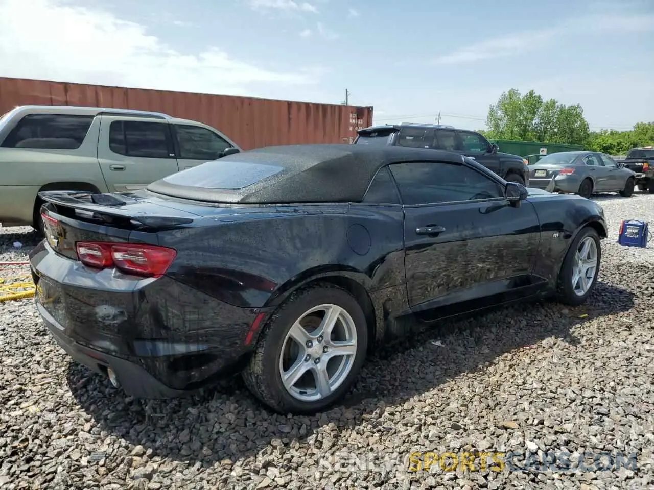 3 Photograph of a damaged car 1G1FB3DSXK0120059 CHEVROLET CAMARO 2019