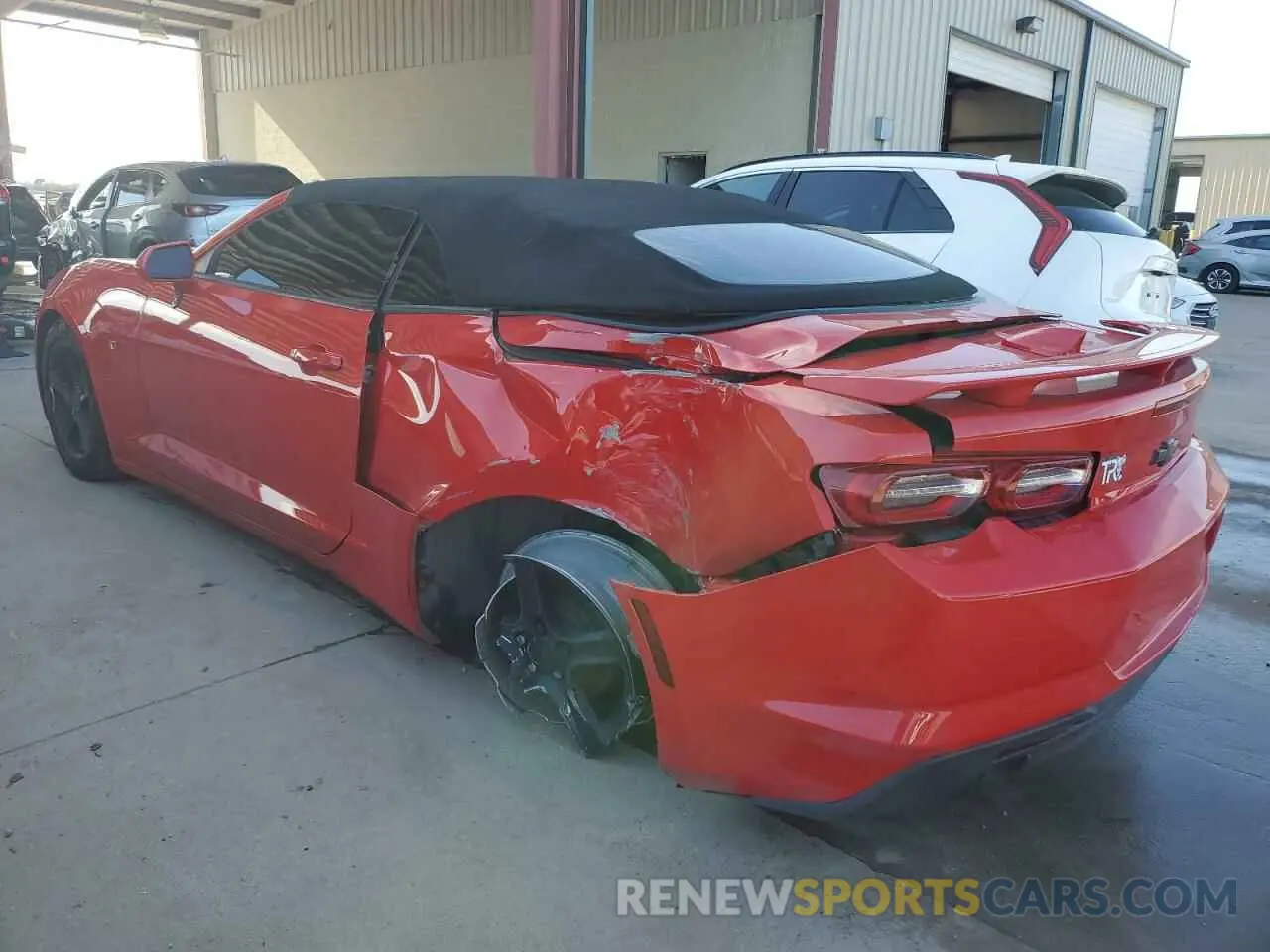 2 Photograph of a damaged car 1G1FB3DX0K0125363 CHEVROLET CAMARO 2019