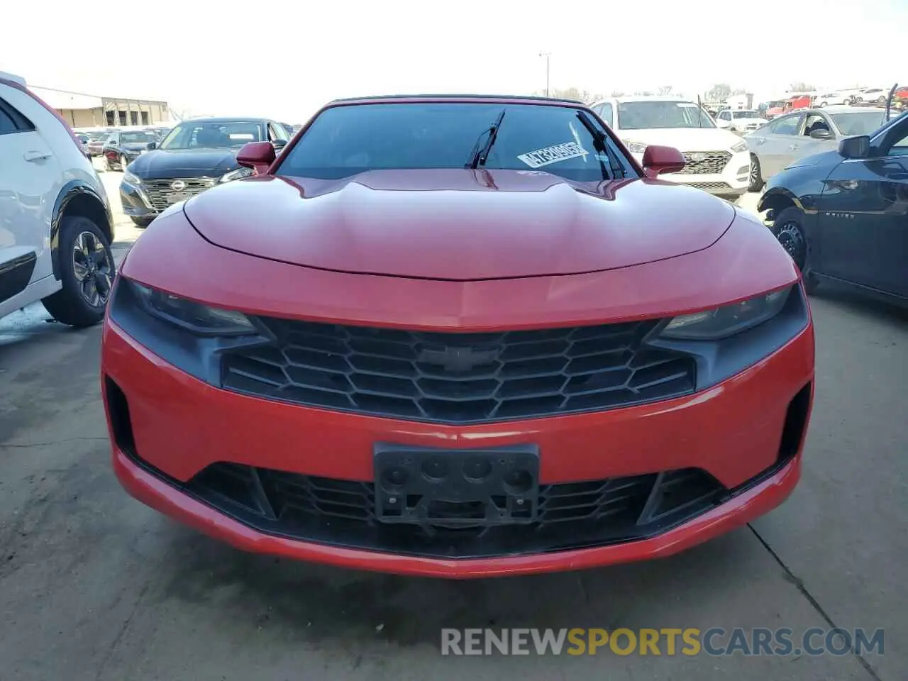 5 Photograph of a damaged car 1G1FB3DX0K0125363 CHEVROLET CAMARO 2019