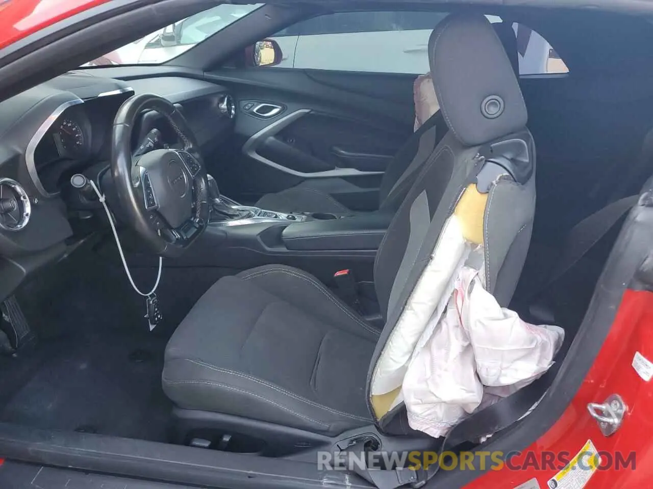 7 Photograph of a damaged car 1G1FB3DX0K0125363 CHEVROLET CAMARO 2019