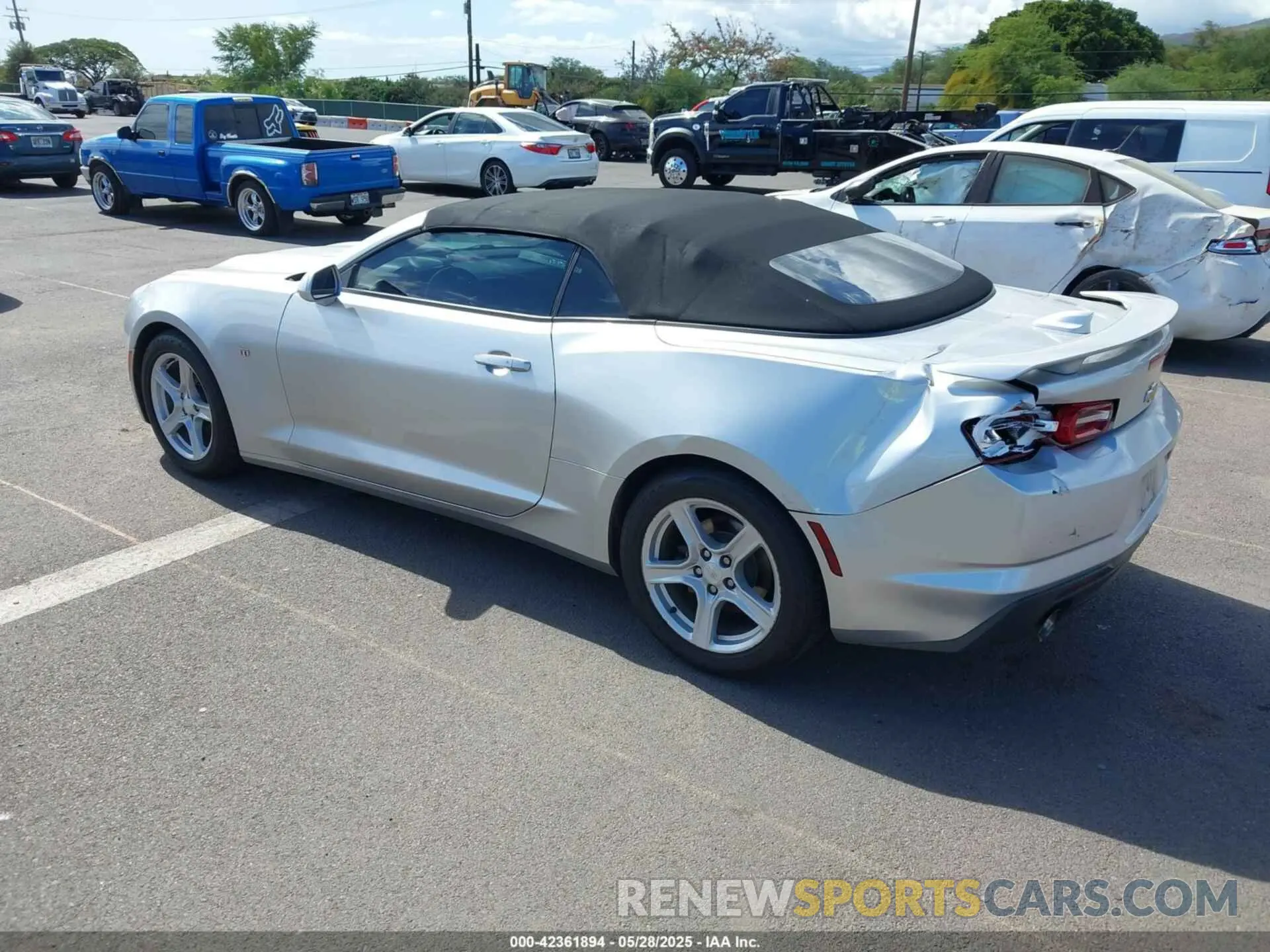 3 Photograph of a damaged car 1G1FB3DX3K0114129 CHEVROLET CAMARO 2019