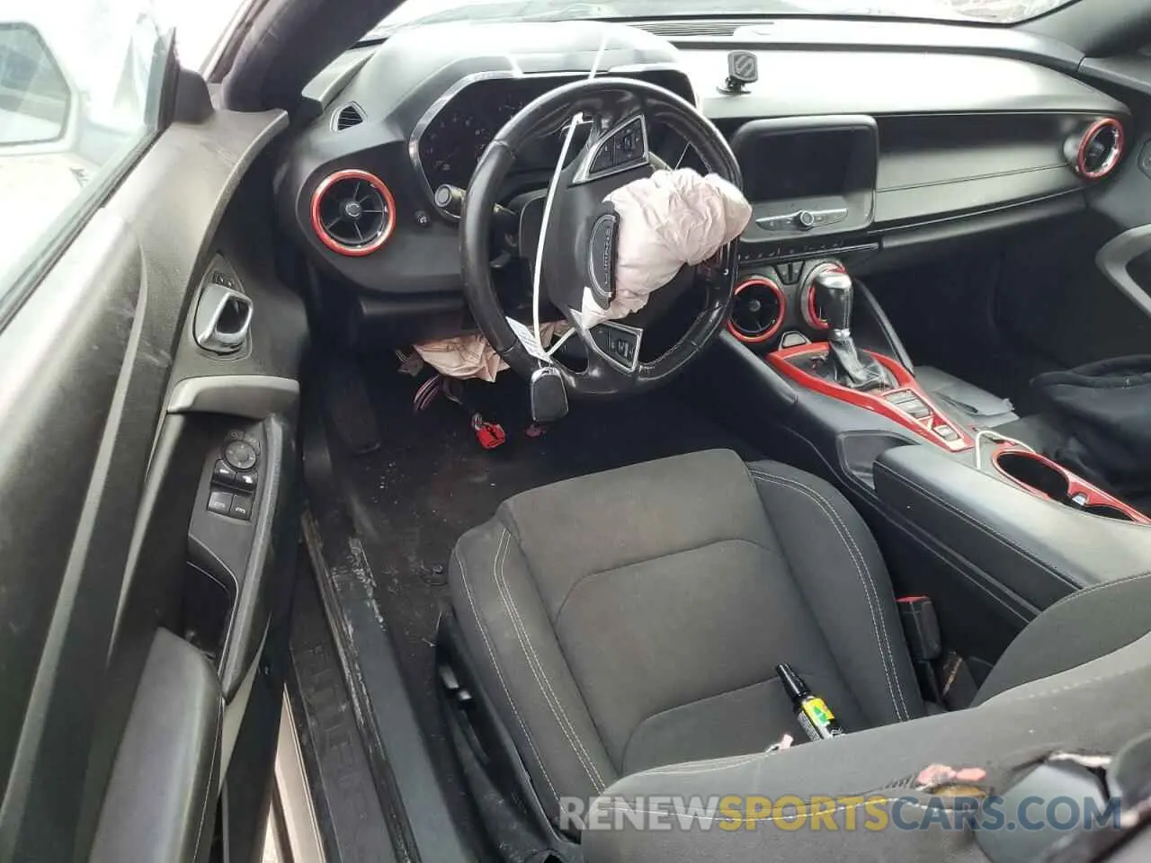 8 Photograph of a damaged car 1G1FB3DX6K0108468 CHEVROLET CAMARO 2019