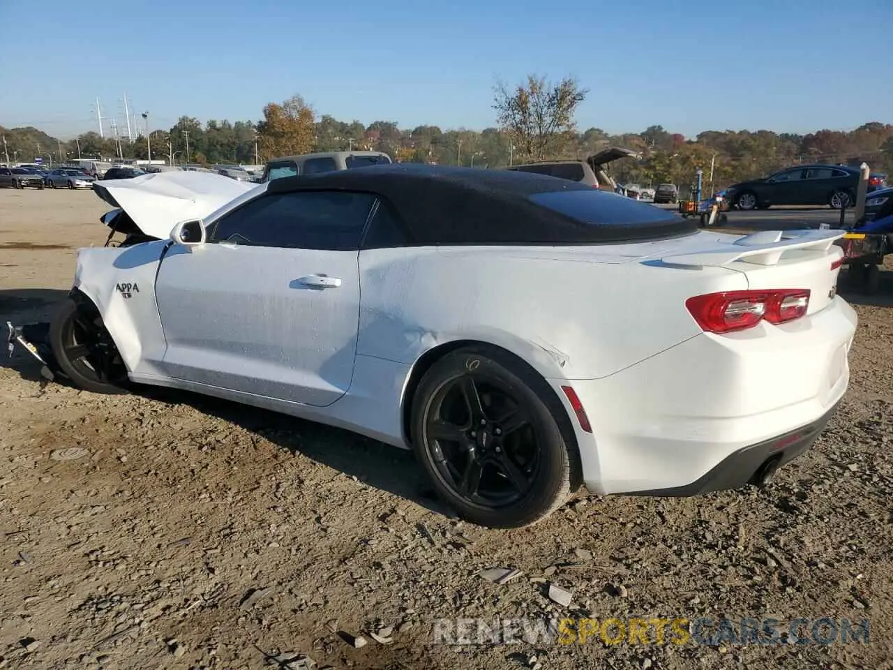 2 Photograph of a damaged car 1G1FB3DX9K0118556 CHEVROLET CAMARO 2019