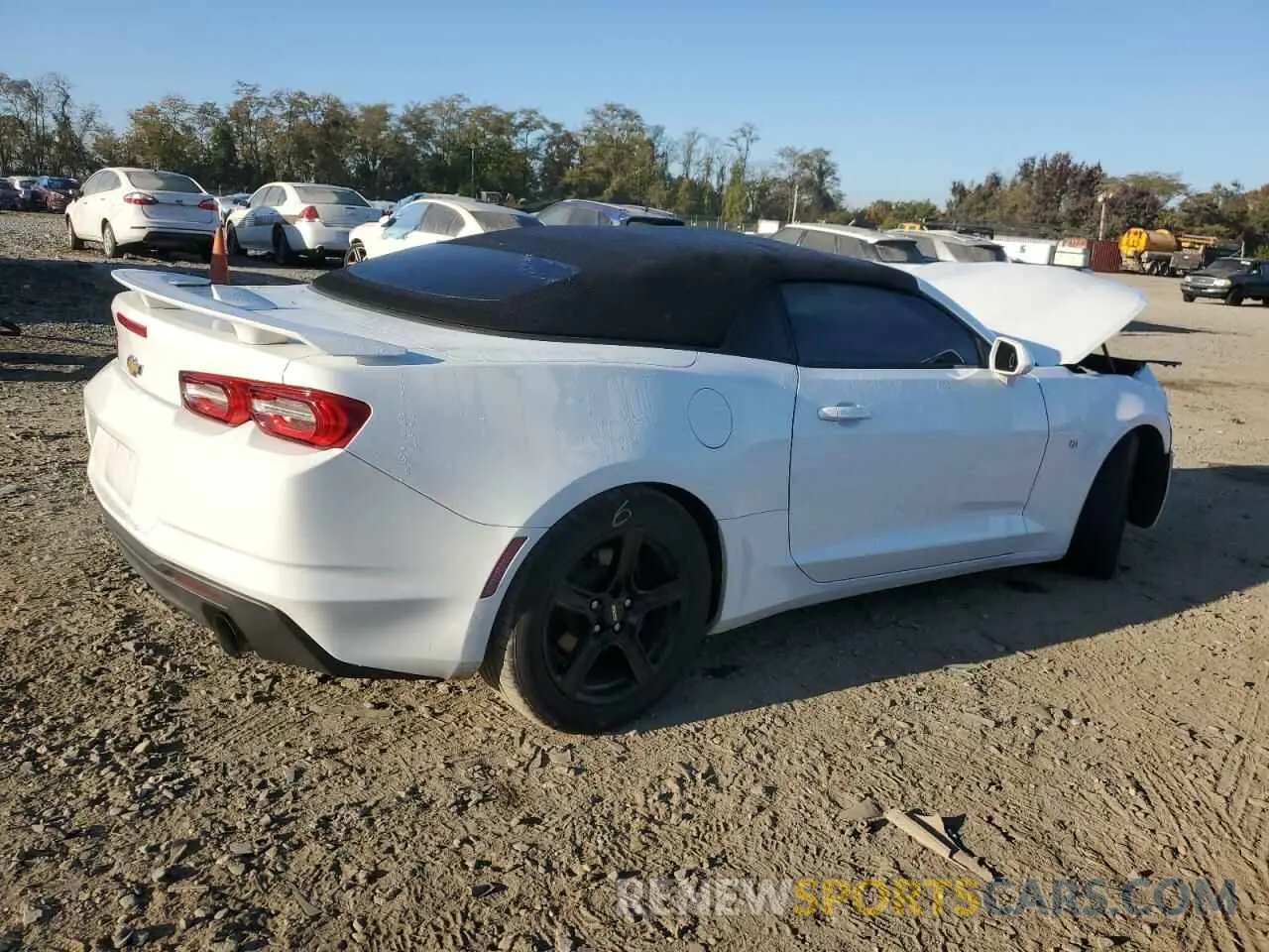 3 Photograph of a damaged car 1G1FB3DX9K0118556 CHEVROLET CAMARO 2019