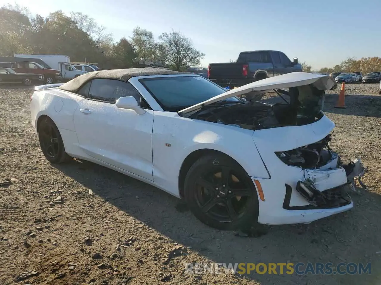 4 Photograph of a damaged car 1G1FB3DX9K0118556 CHEVROLET CAMARO 2019