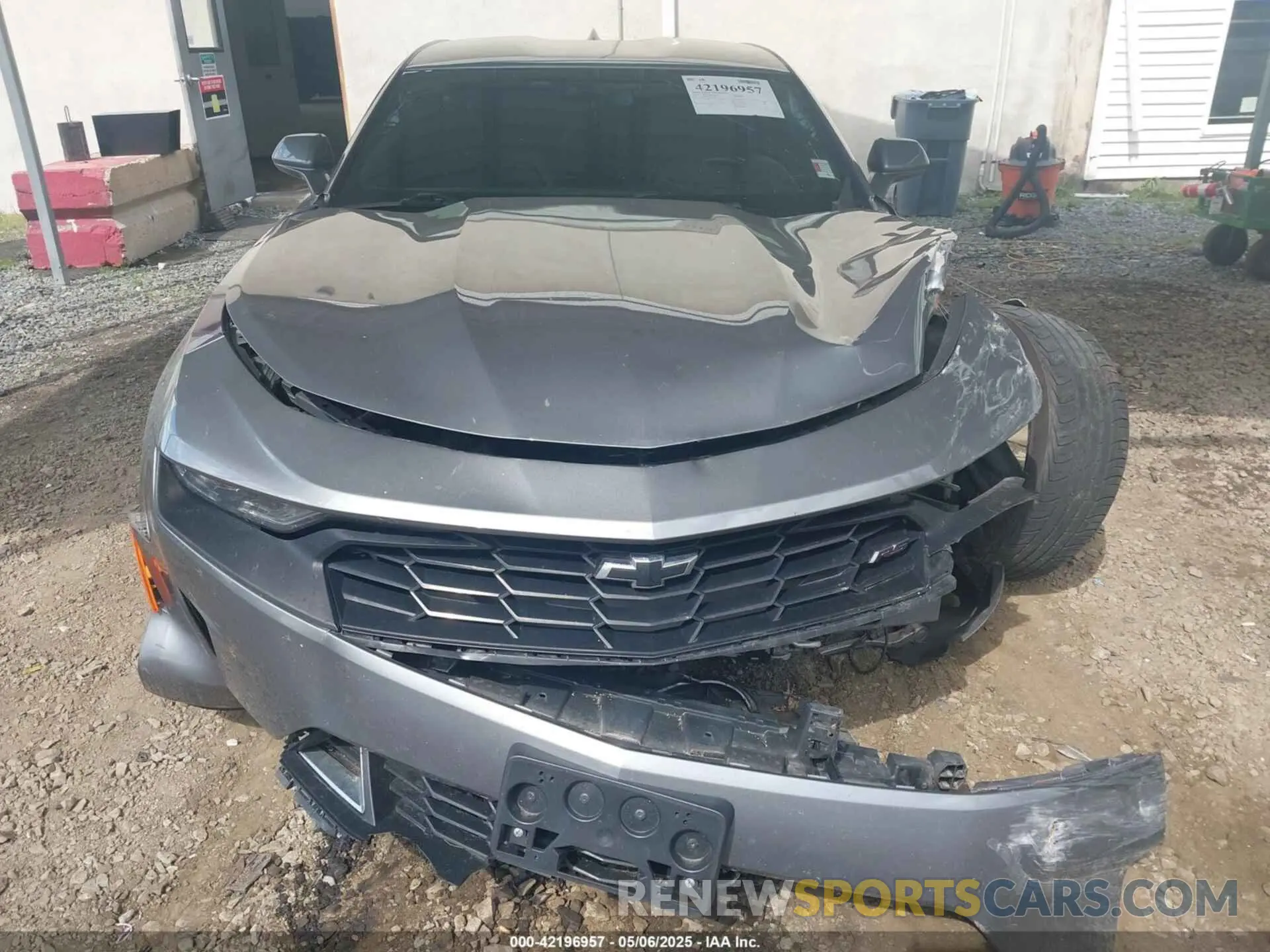 13 Photograph of a damaged car 1G1FC1RS5K0151813 CHEVROLET CAMARO 2019
