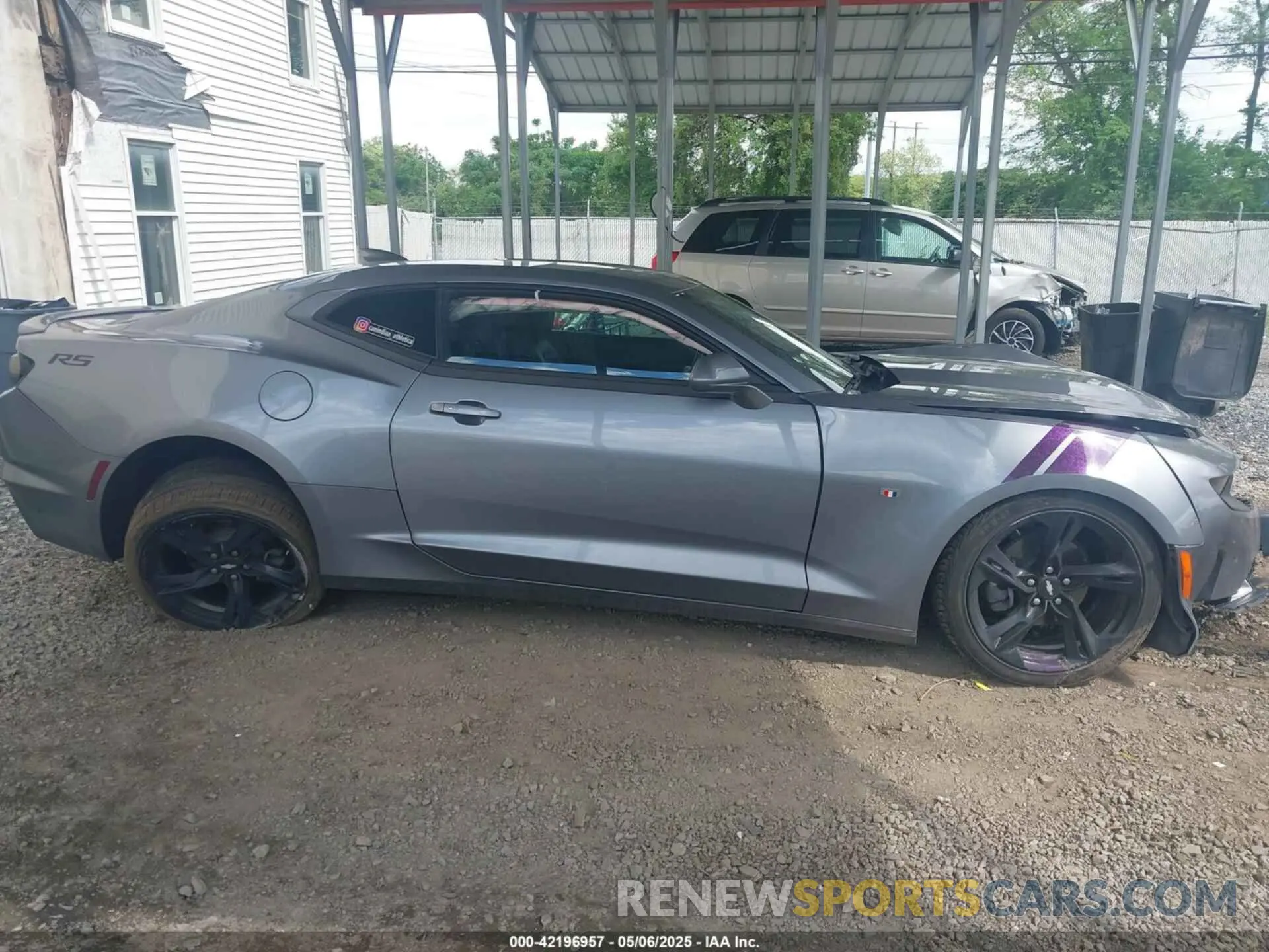 14 Photograph of a damaged car 1G1FC1RS5K0151813 CHEVROLET CAMARO 2019