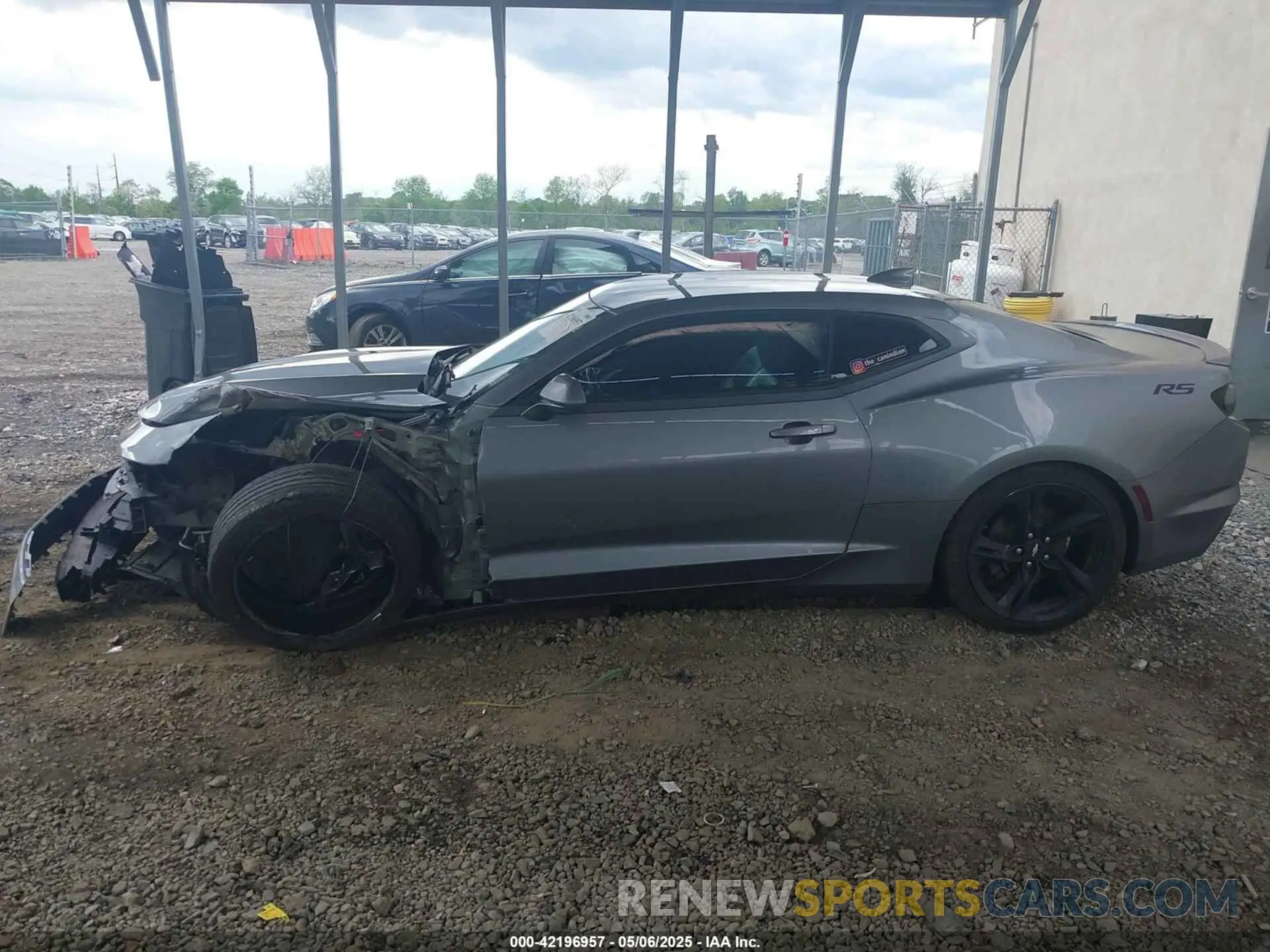 15 Photograph of a damaged car 1G1FC1RS5K0151813 CHEVROLET CAMARO 2019