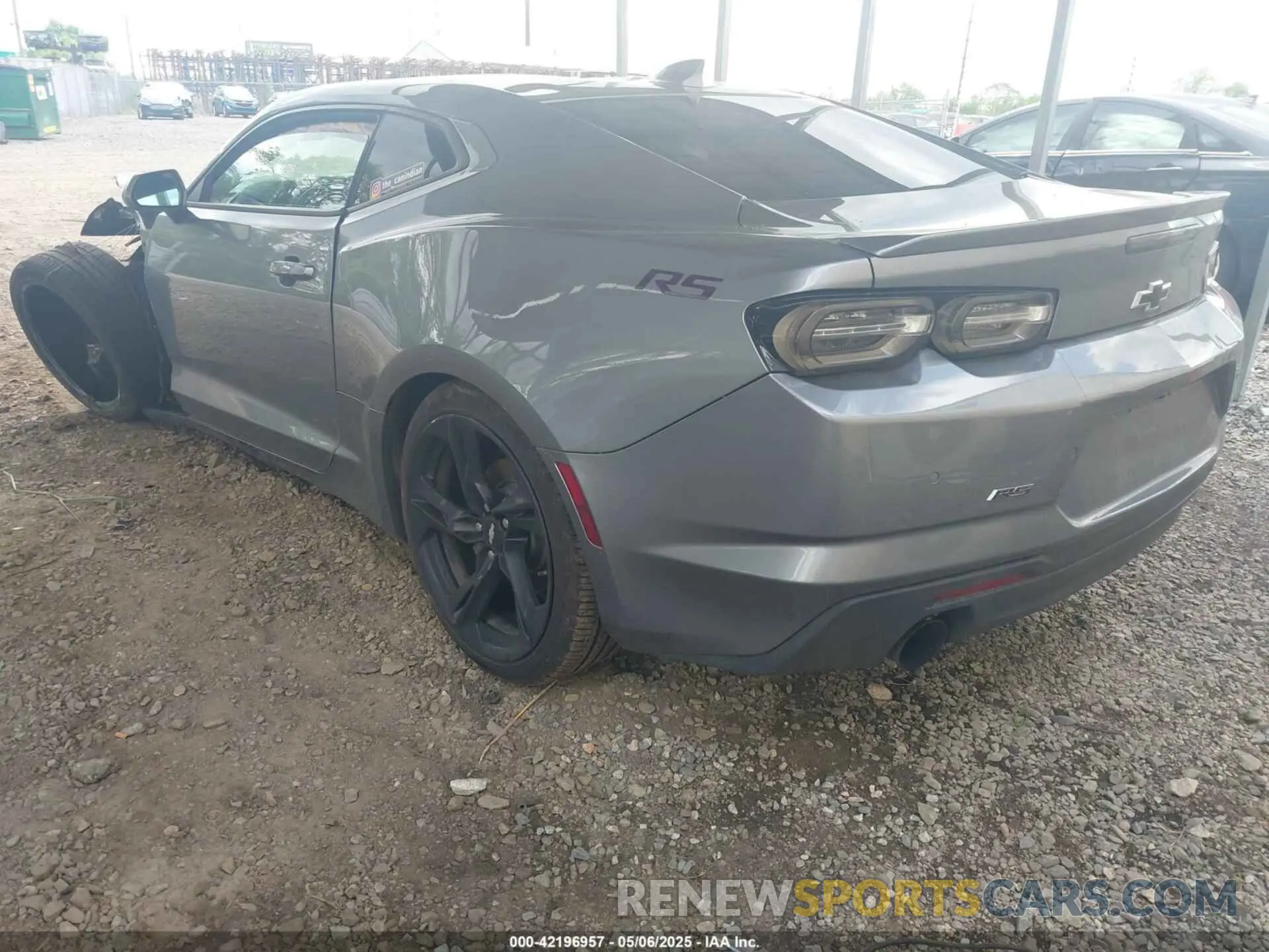 3 Photograph of a damaged car 1G1FC1RS5K0151813 CHEVROLET CAMARO 2019