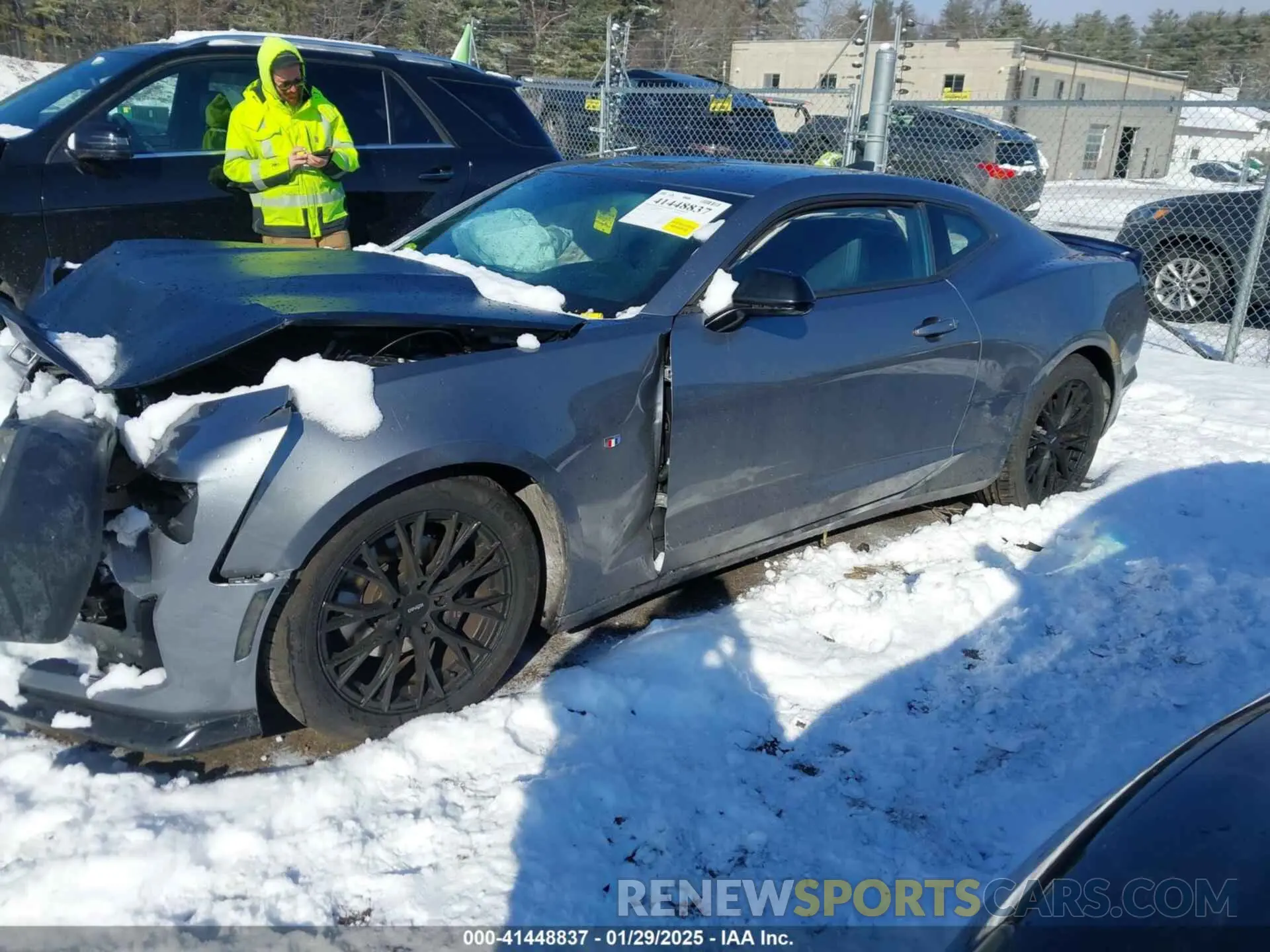 14 Photograph of a damaged car 1G1FC1RX8K0127503 CHEVROLET CAMARO 2019