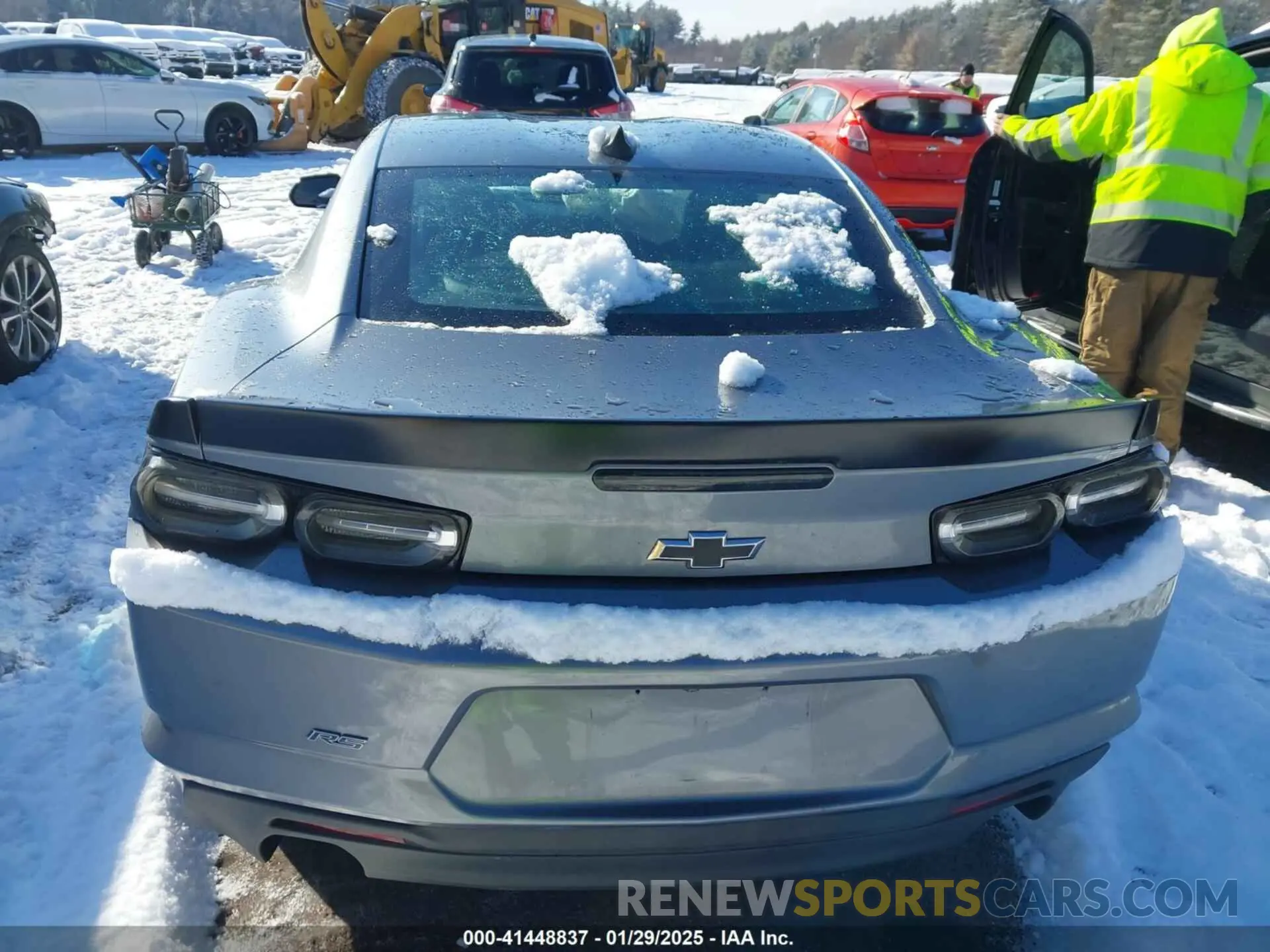 16 Photograph of a damaged car 1G1FC1RX8K0127503 CHEVROLET CAMARO 2019