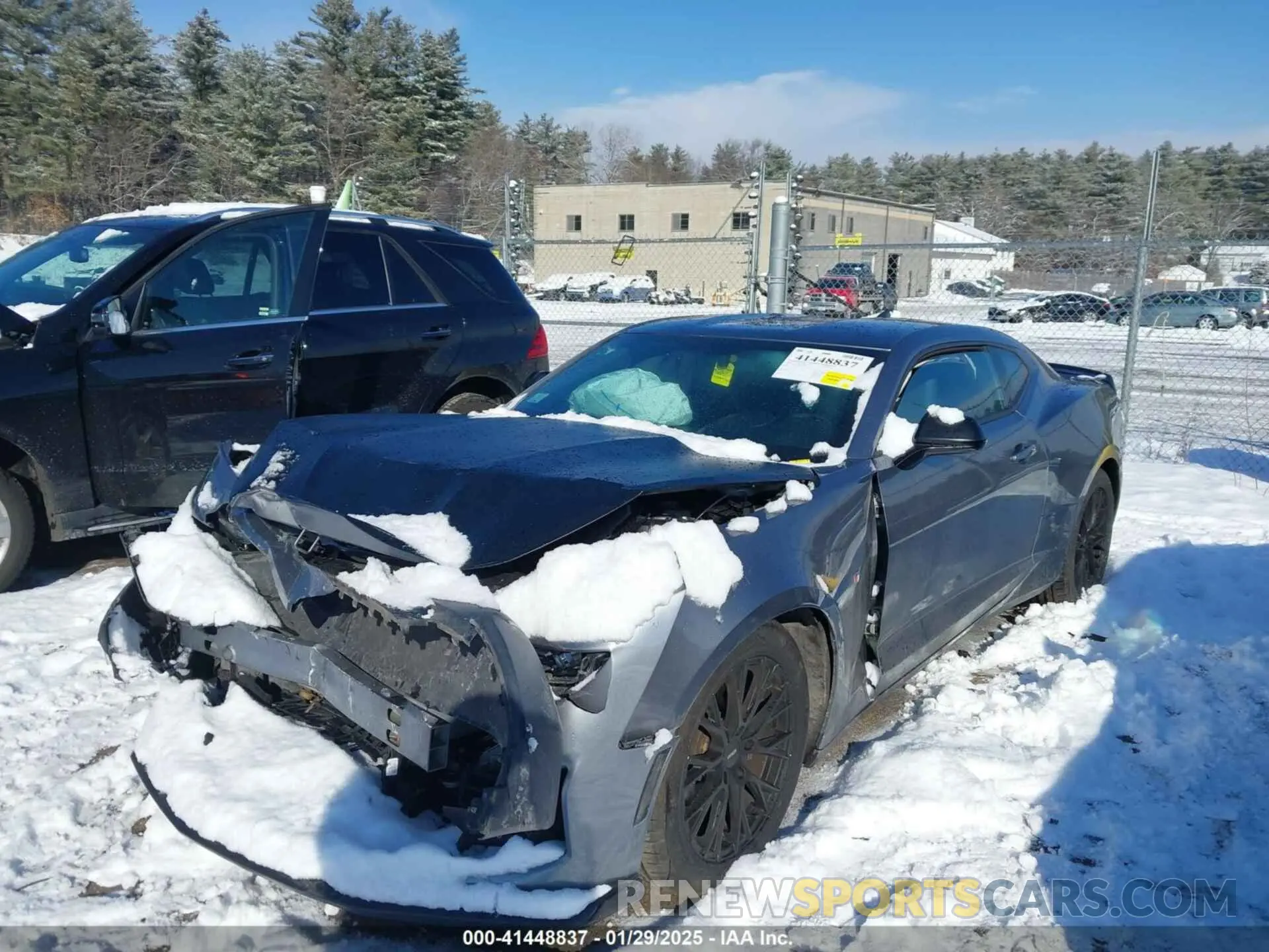 2 Photograph of a damaged car 1G1FC1RX8K0127503 CHEVROLET CAMARO 2019